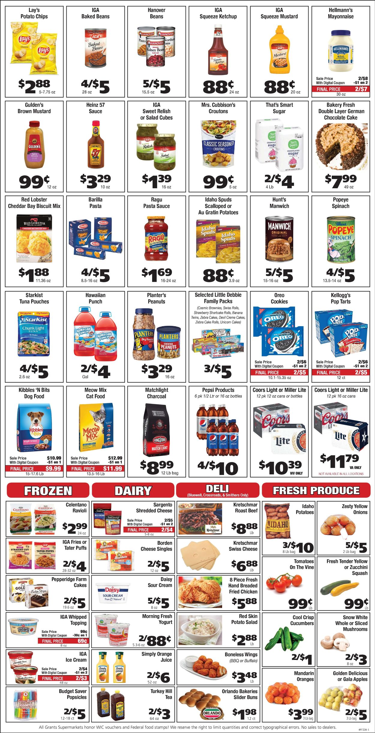 Grant's Supermarket Weekly Ad Circular - valid 05/19-05/25/2021