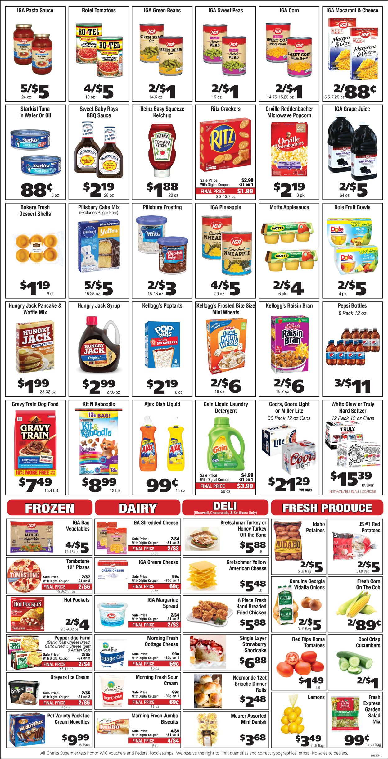 Grant's Supermarket Weekly Ad Circular - valid 06/09-06/15/2021