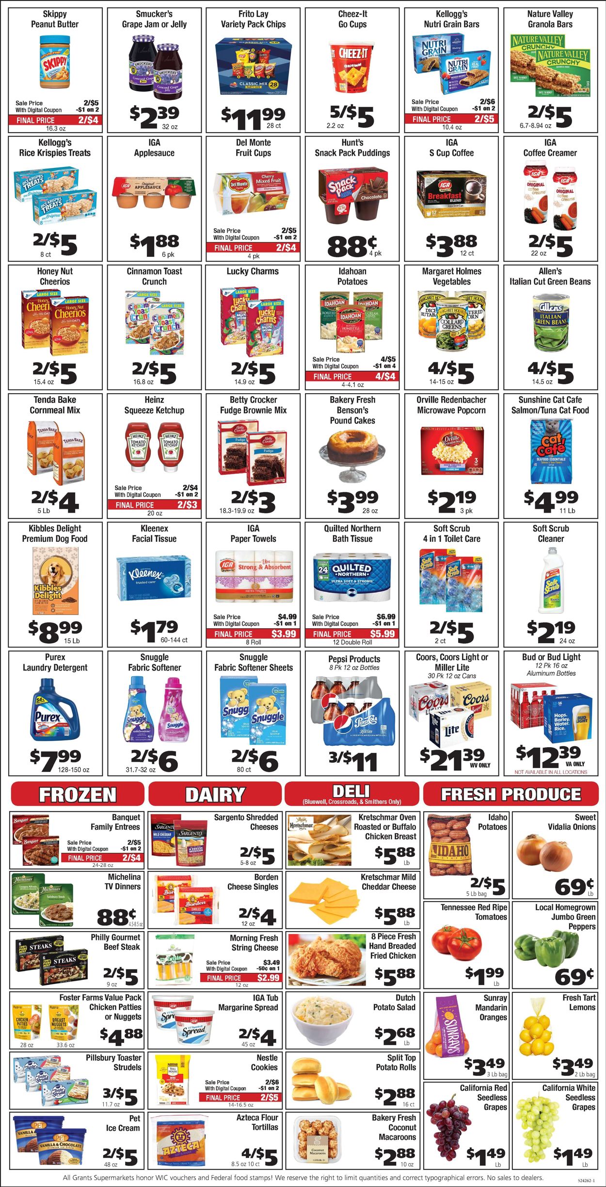 Grant's Supermarket Weekly Ad Circular - valid 08/11-08/17/2021 (Page 2)
