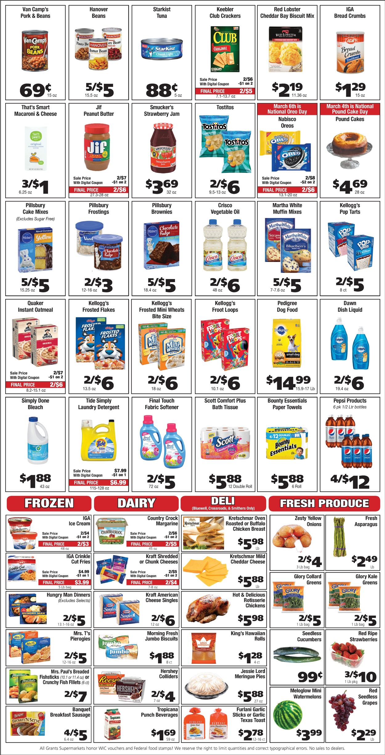 Grant's Supermarket Weekly Ad Circular - valid 03/02-03/08/2022 (Page 2)