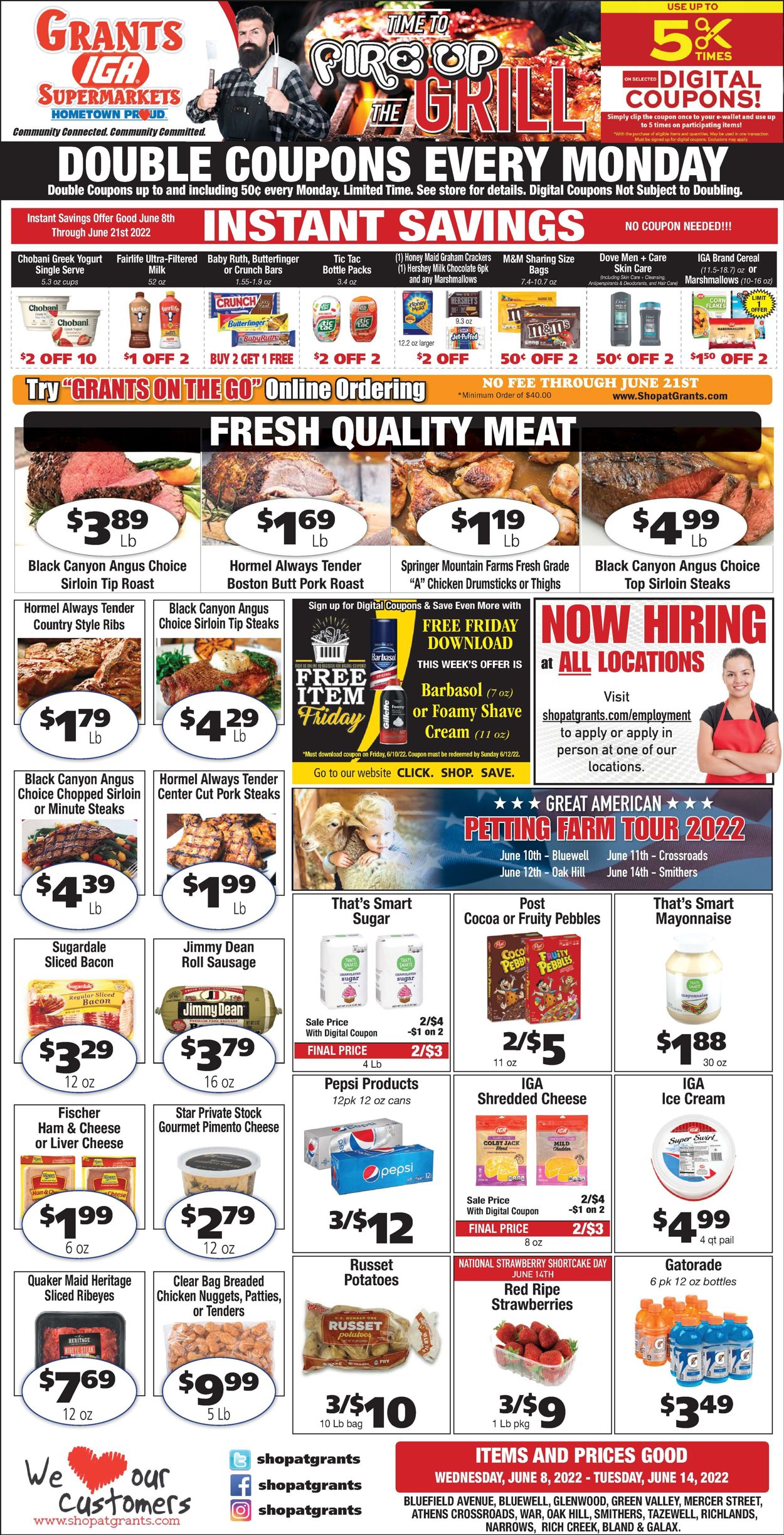 Grant's Supermarket Weekly Ad Circular - valid 06/08-06/14/2022