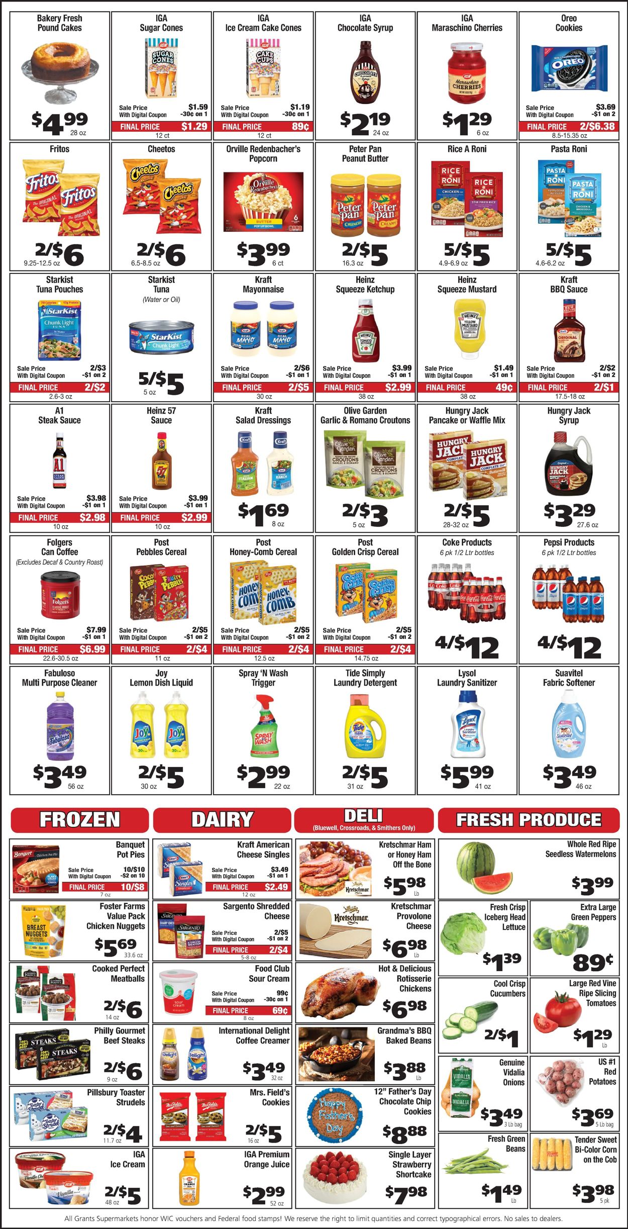 Grant's Supermarket Weekly Ad Circular - valid 06/15-06/21/2022 (Page 2)