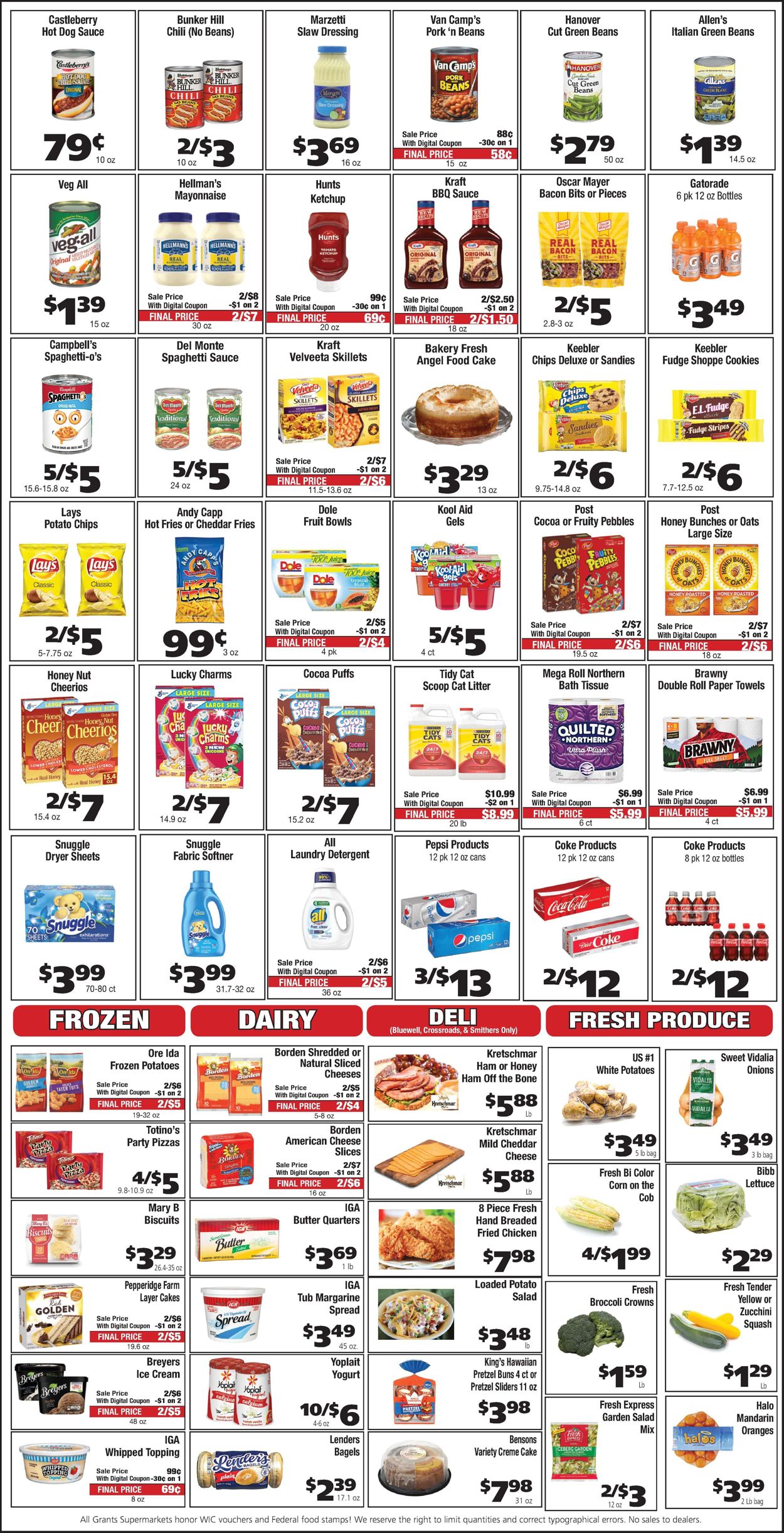 Grant's Supermarket Weekly Ad Circular - valid 08/24-08/30/2022 (Page 2)