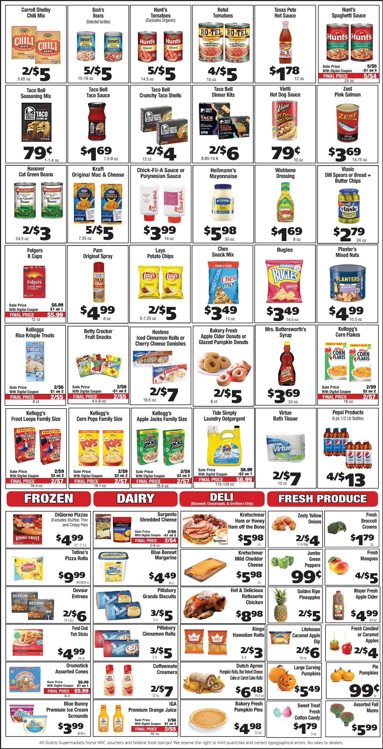Grant's Supermarket Weekly Ad Circular - valid 10/05-10/11/2022 (Page 2)