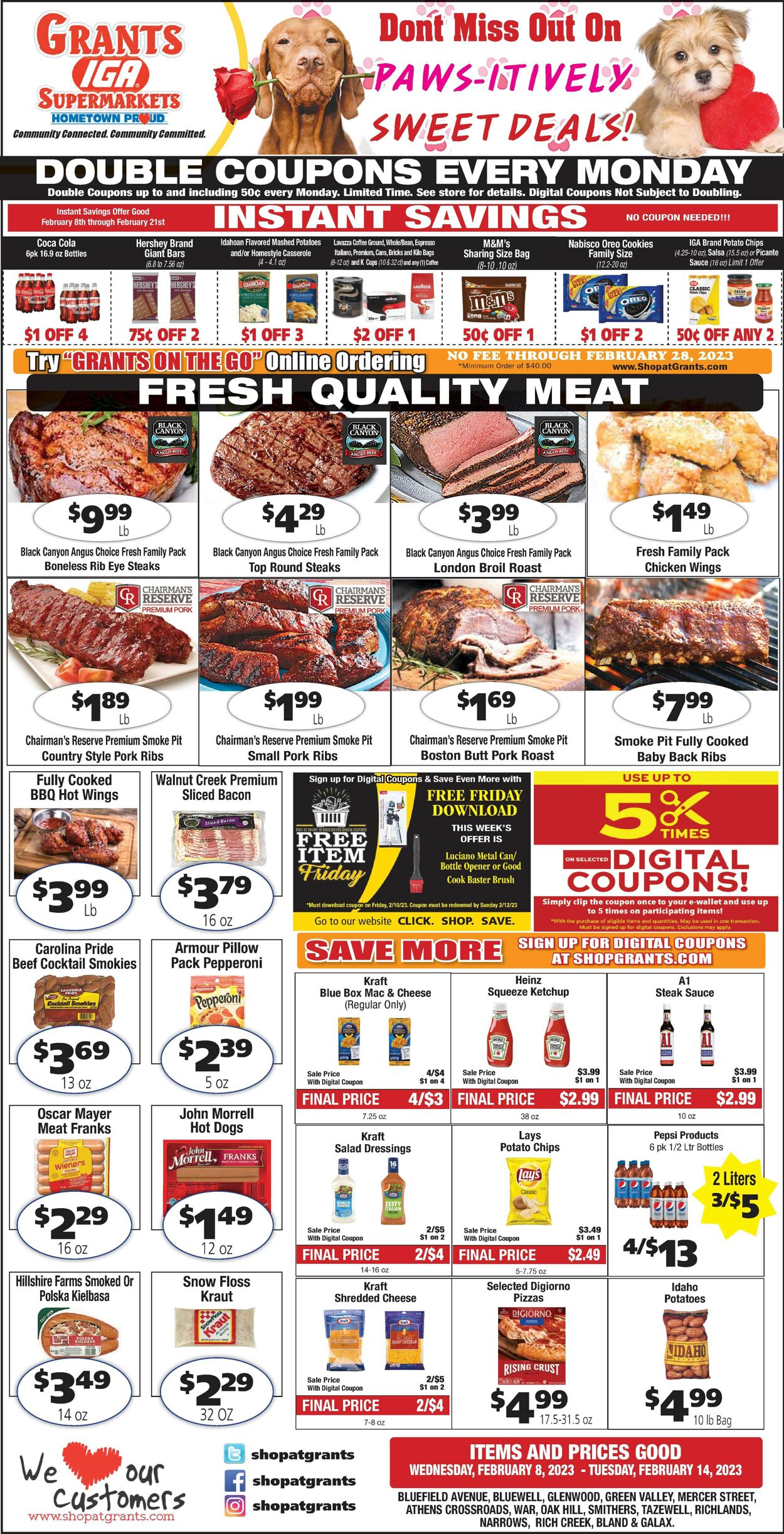 Grant's Supermarket Weekly Ad Circular - valid 02/08-02/14/2023