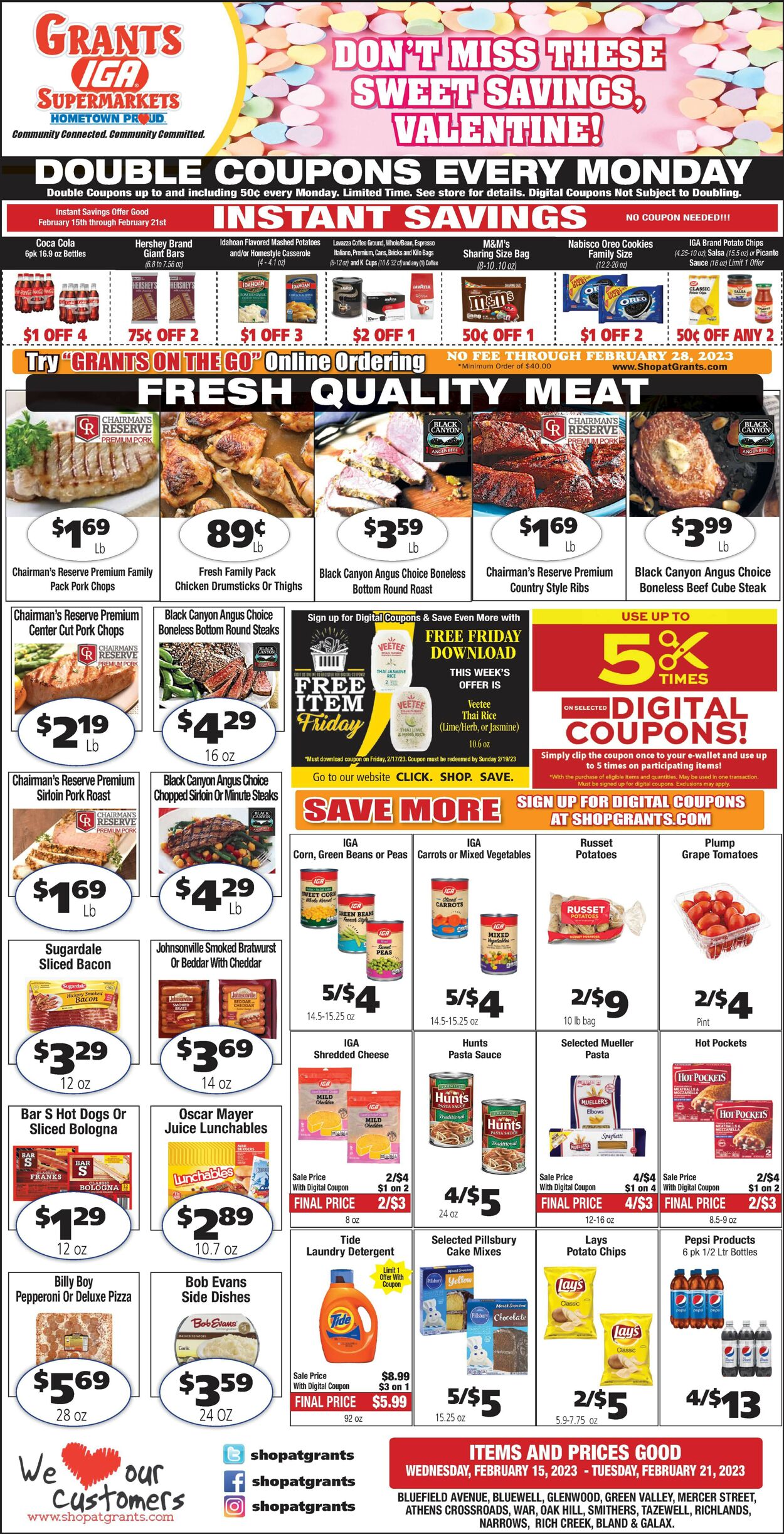 Grant's Supermarket Weekly Ad Circular - valid 02/15-02/21/2023