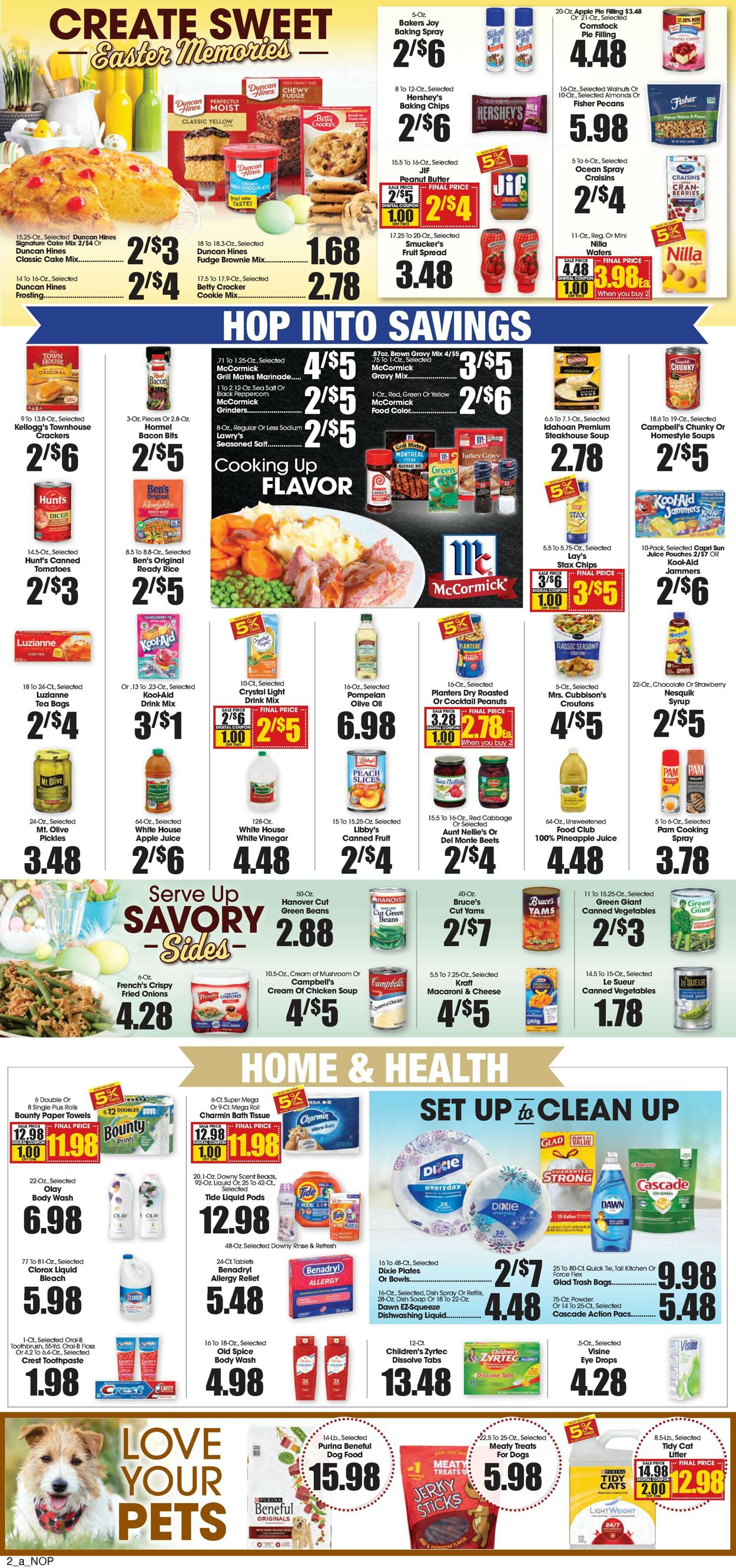 Grant's Supermarket Weekly Ad Circular - valid 04/01-04/07/2023 (Page 3)