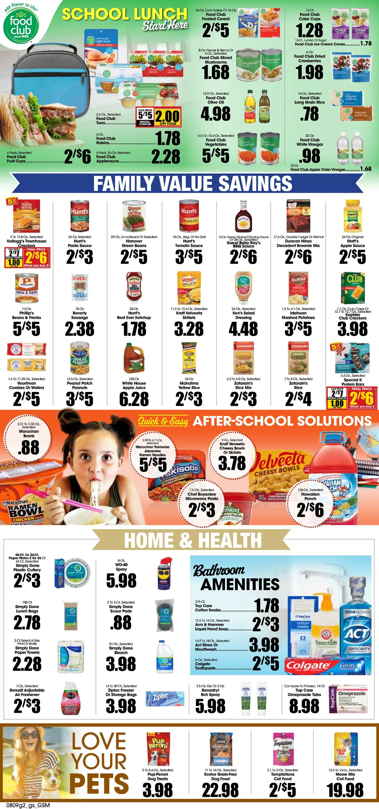 Grant's Supermarket Weekly Ad Circular - valid 08/09-08/15/2023 (Page 2)