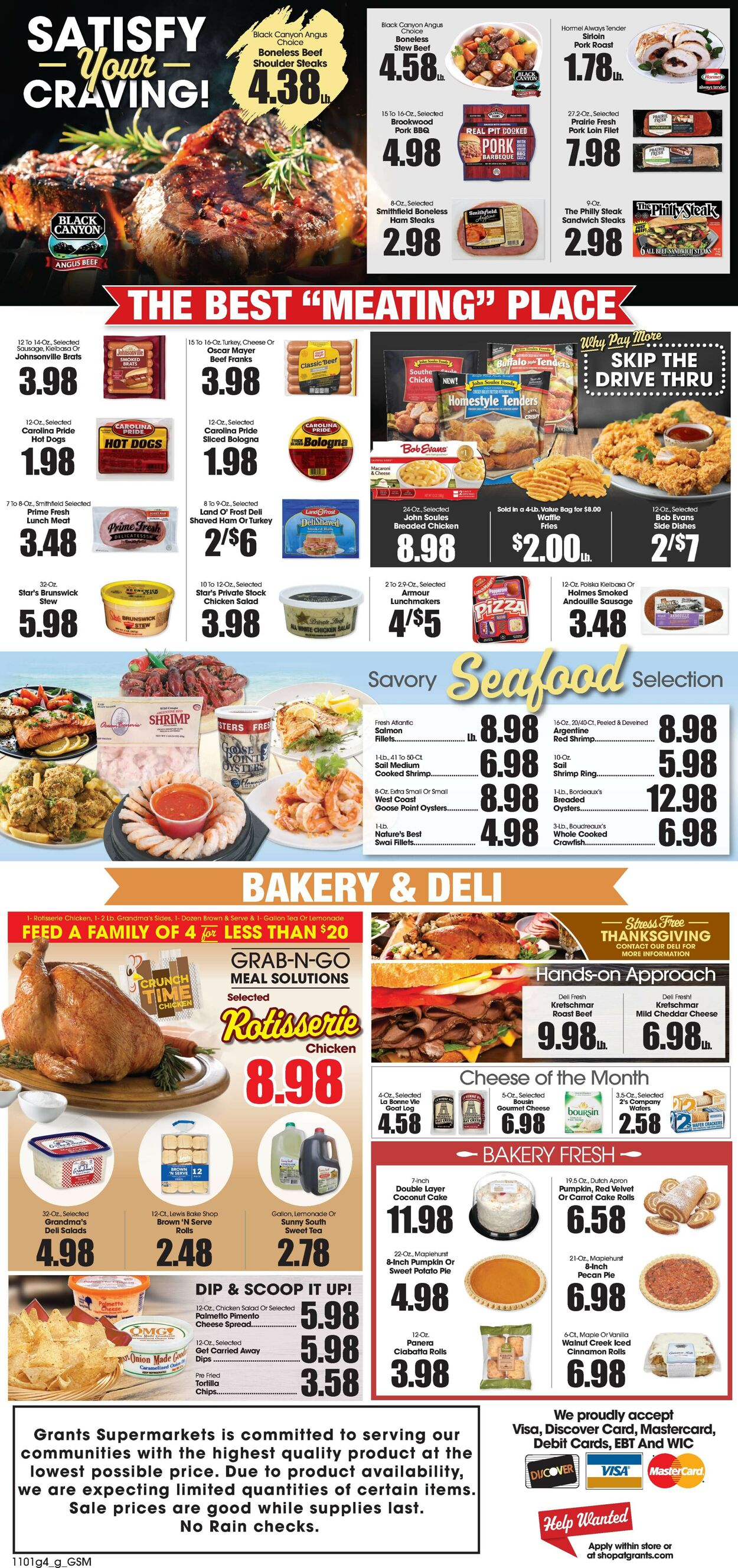 Grant's Supermarket Weekly Ad Circular - valid 11/01-11/07/2023 (Page 4)