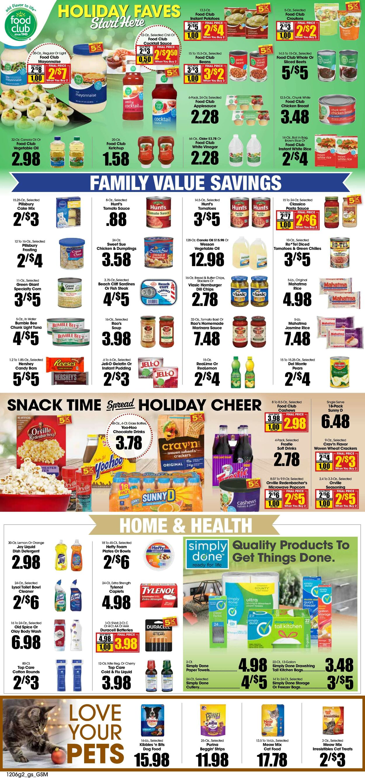 Grant's Supermarket Weekly Ad Circular - valid 12/06-12/12/2023 (Page 2)