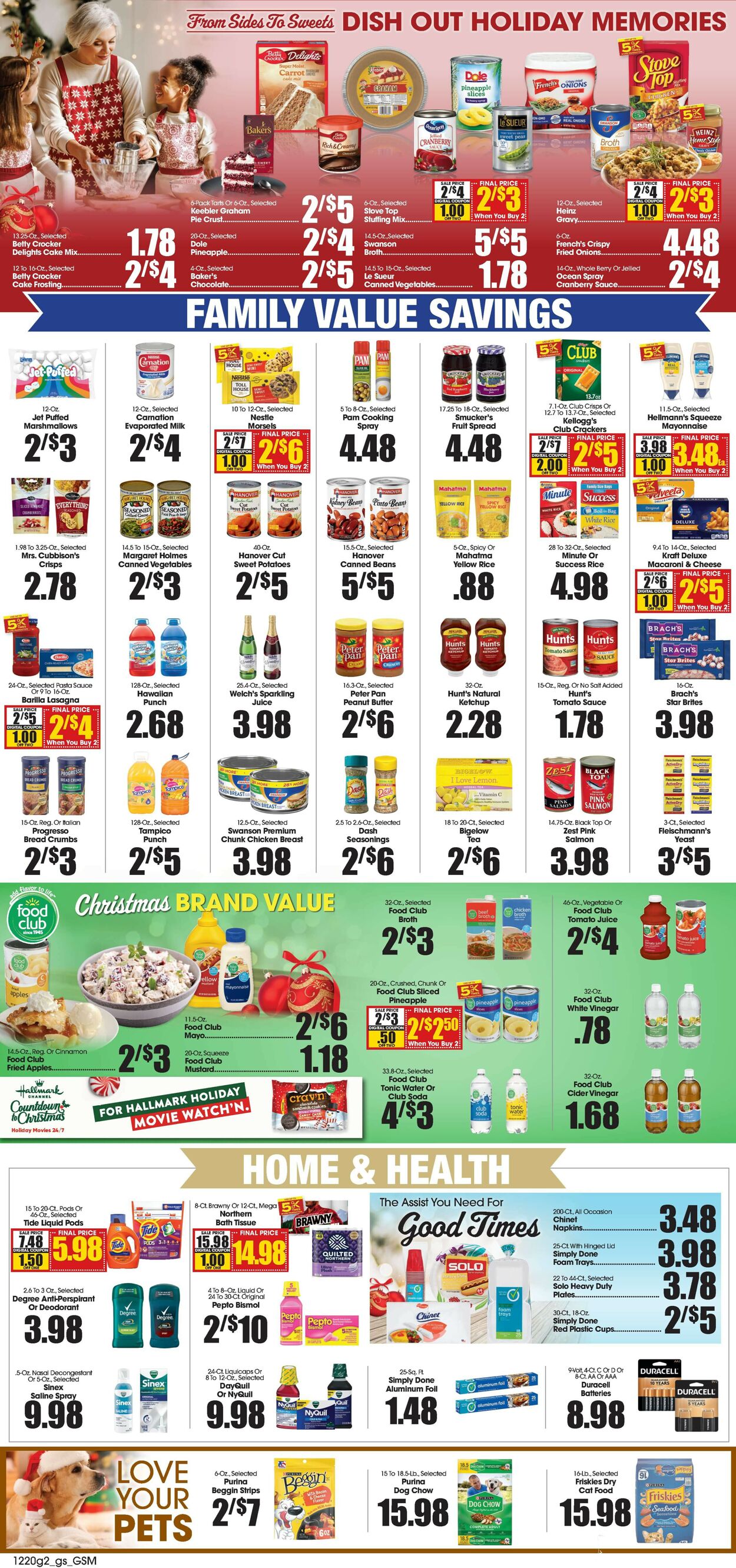 Grant's Supermarket Weekly Ad Circular - valid 12/20-12/26/2023 (Page 2)