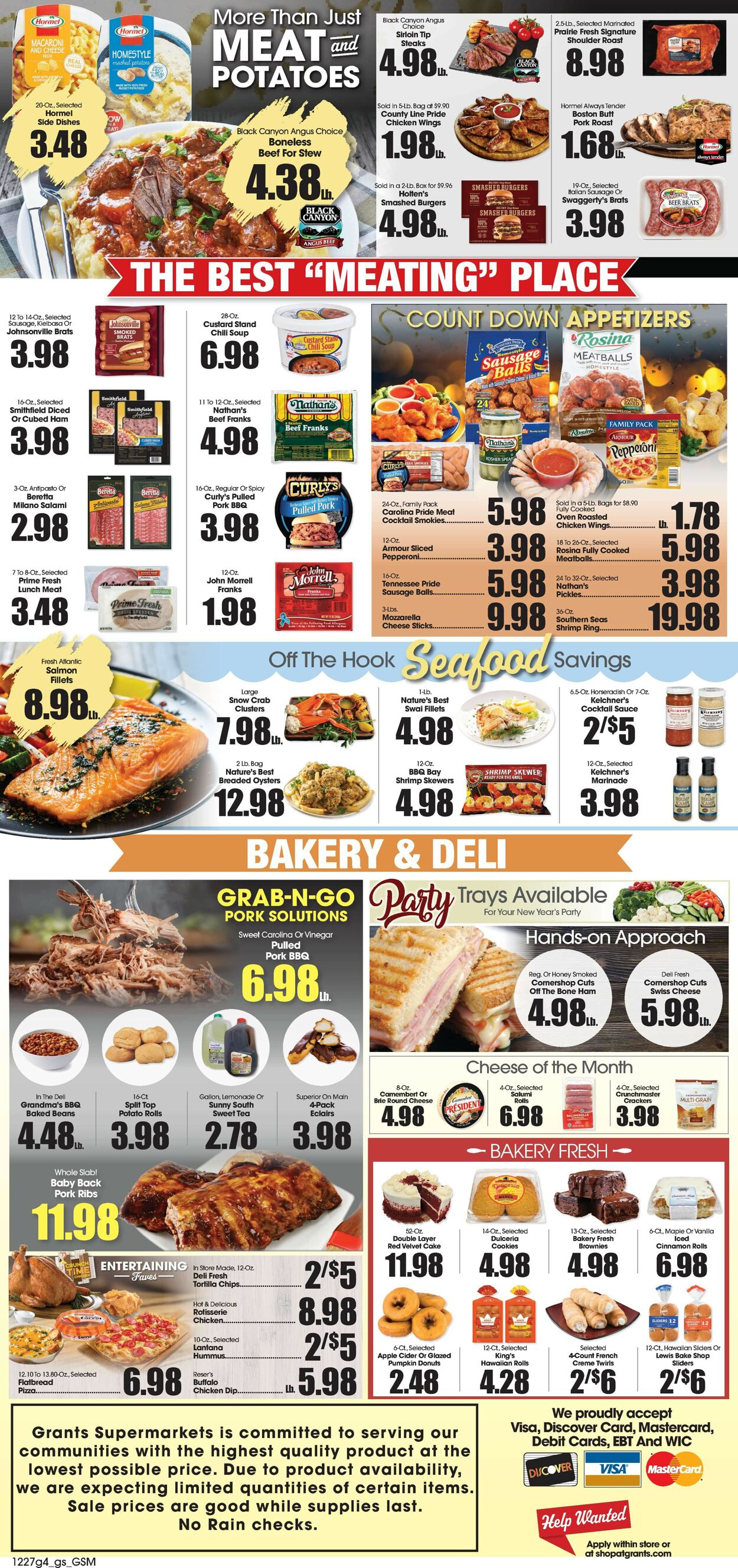 Grant's Supermarket Weekly Ad Circular - valid 12/27-01/02/2024 (Page 4)