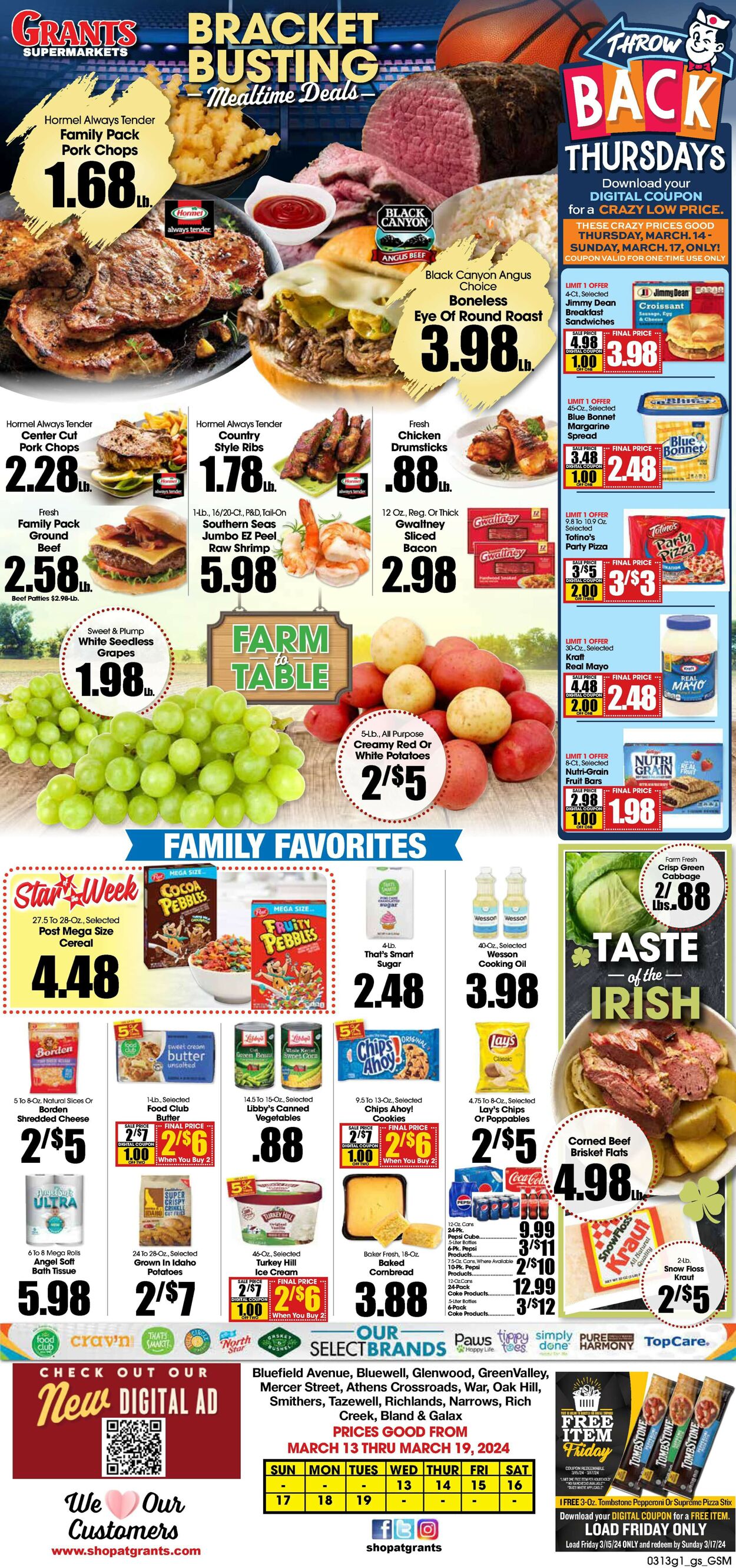 Grant's Supermarket Weekly Ad Circular - valid 03/13-03/19/2024
