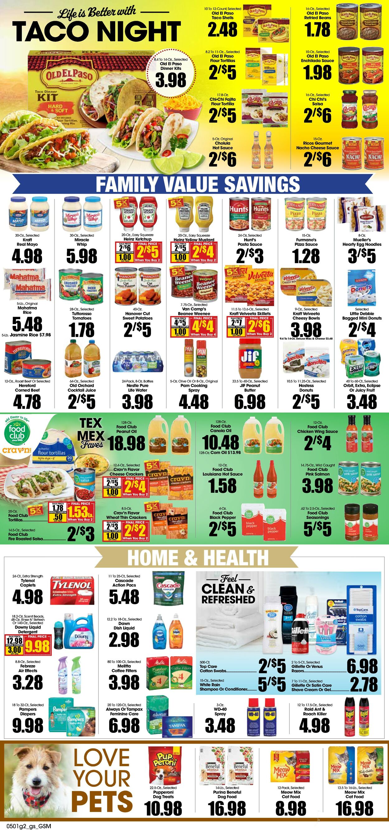 Grant's Supermarket Weekly Ad Circular - valid 05/01-05/07/2024 (Page 2)