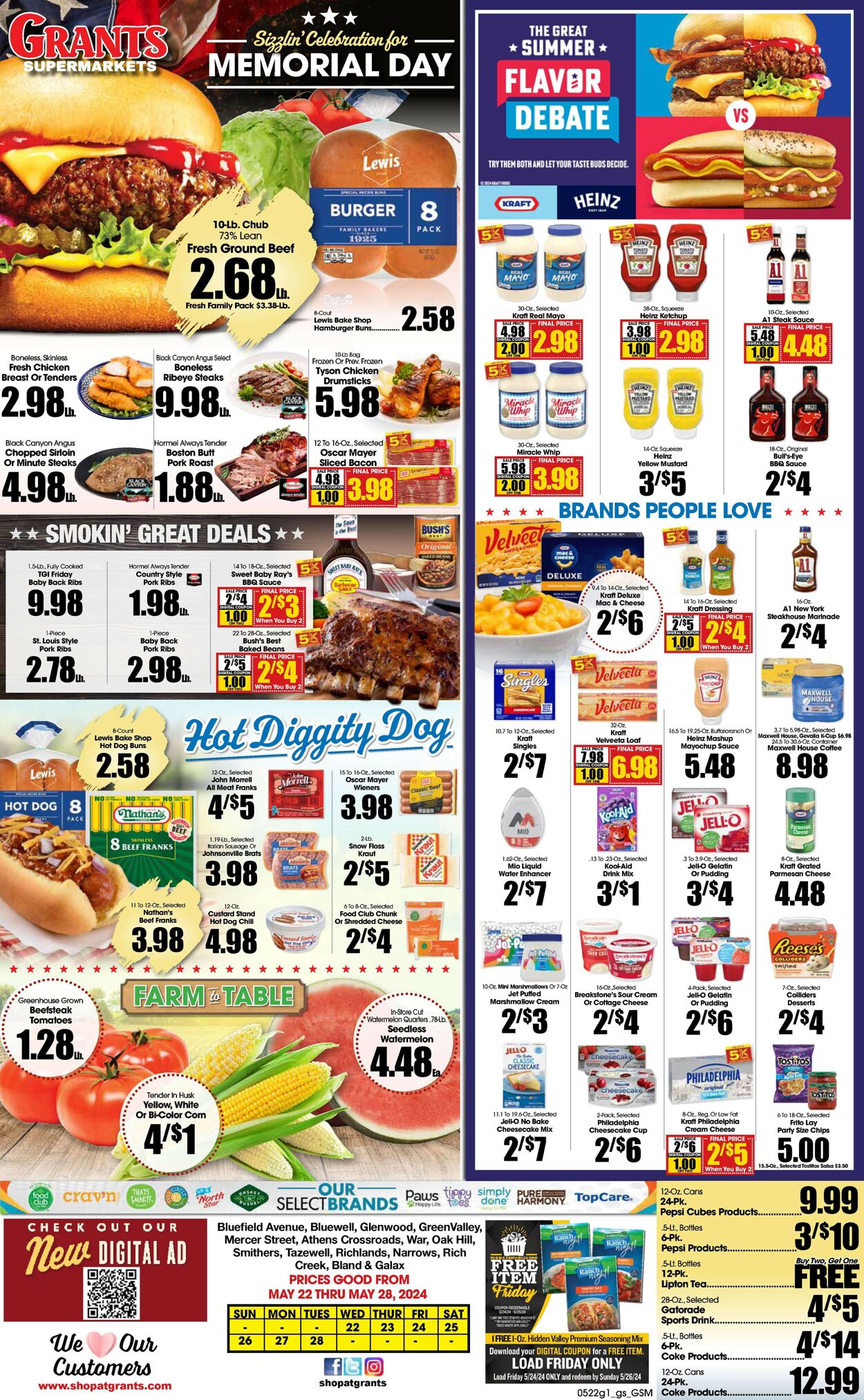 Grant's Supermarket Weekly Ad Circular - valid 05/22-05/28/2024 (Page 2)
