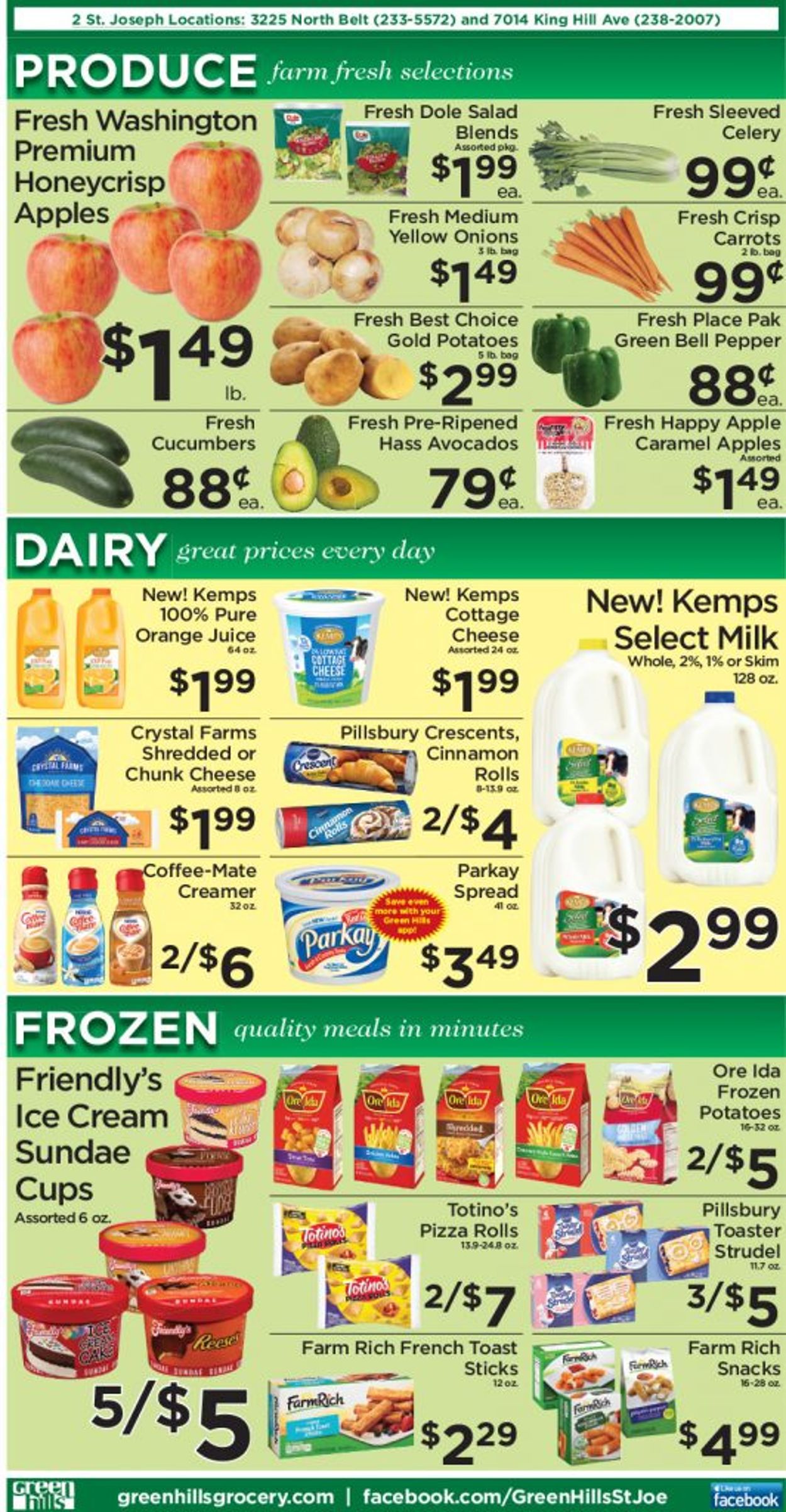 Green Hills Grocery Weekly Ad Circular - valid 10/21-10/27/2020 (Page 2)