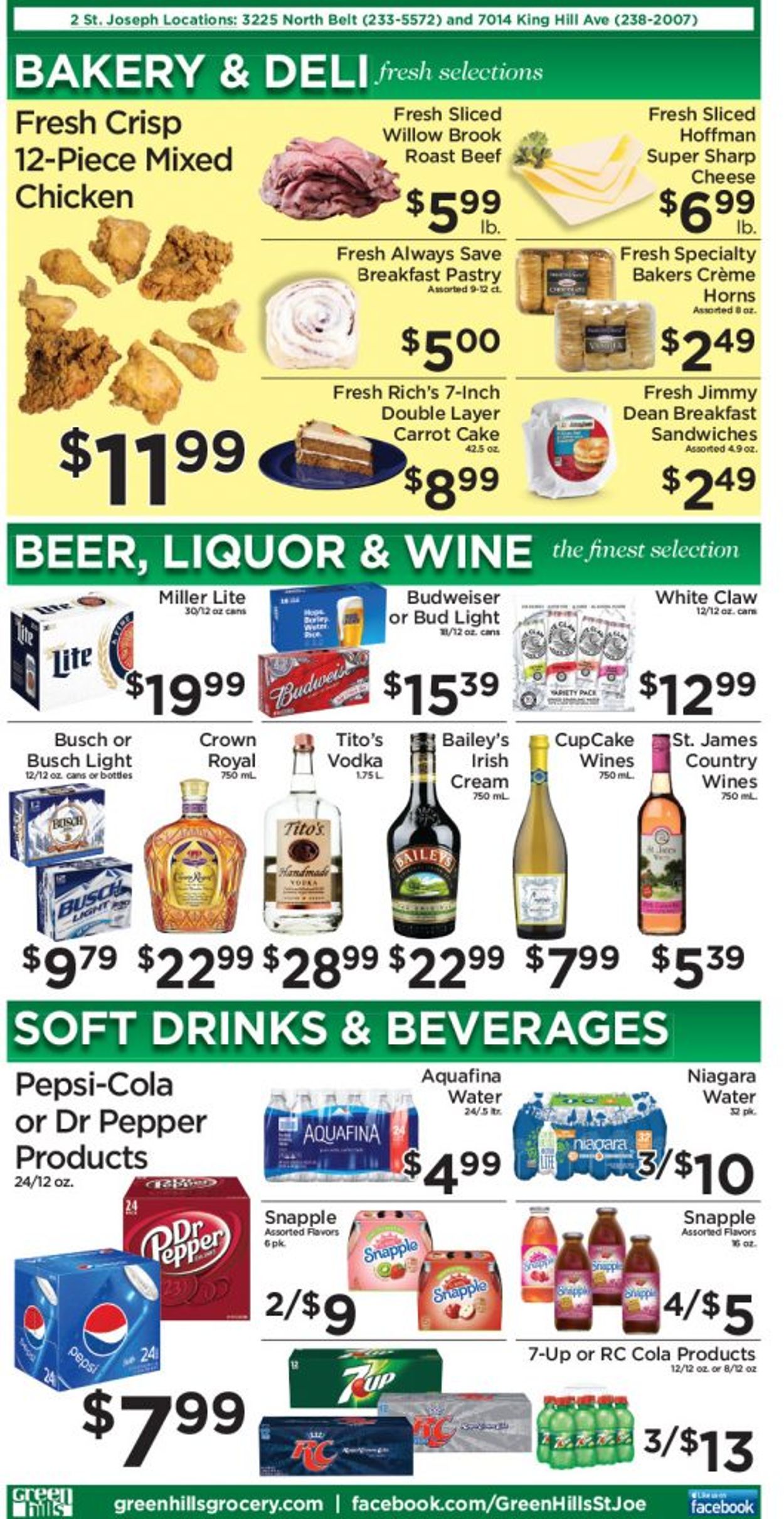 Green Hills Grocery Weekly Ad Circular - valid 10/21-10/27/2020 (Page 3)