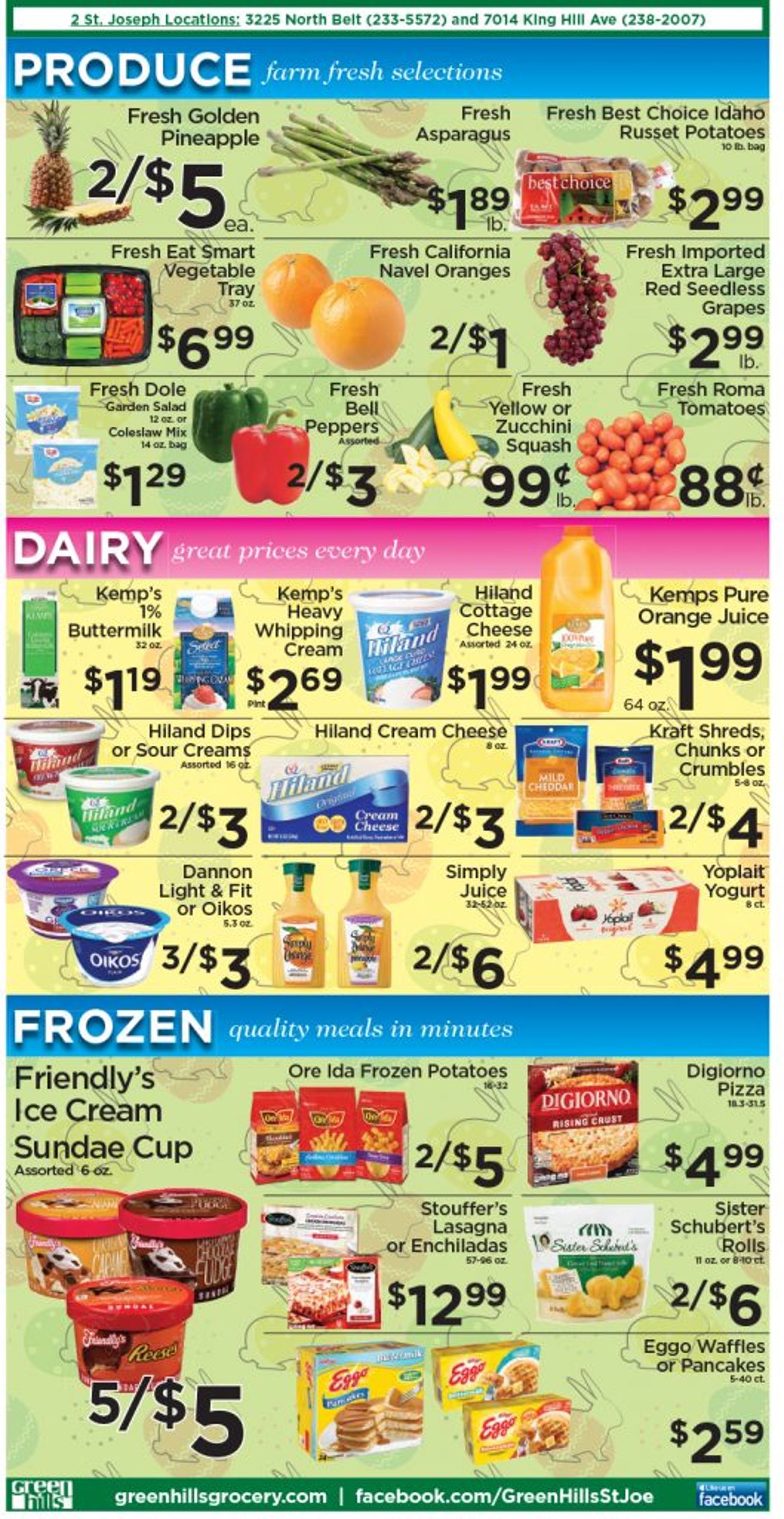 Green Hills Grocery - Easter 2021 Weekly Ad Circular - valid 03/31-04/06/2021 (Page 2)