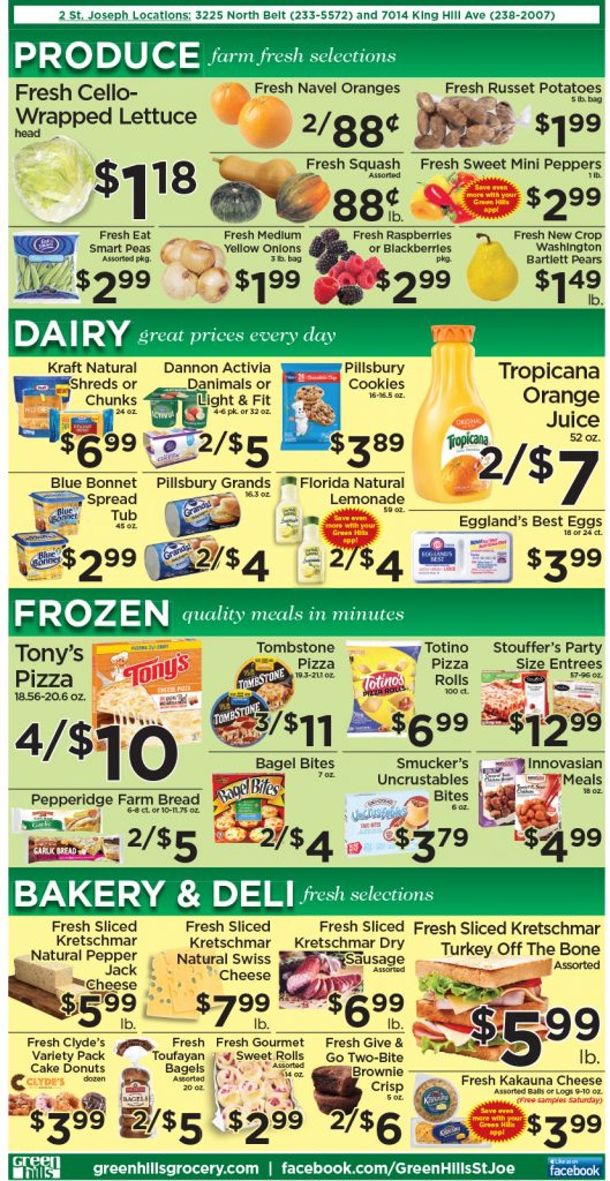 Green Hills Grocery Weekly Ad Circular - valid 09/15-09/21/2021 (Page 2)