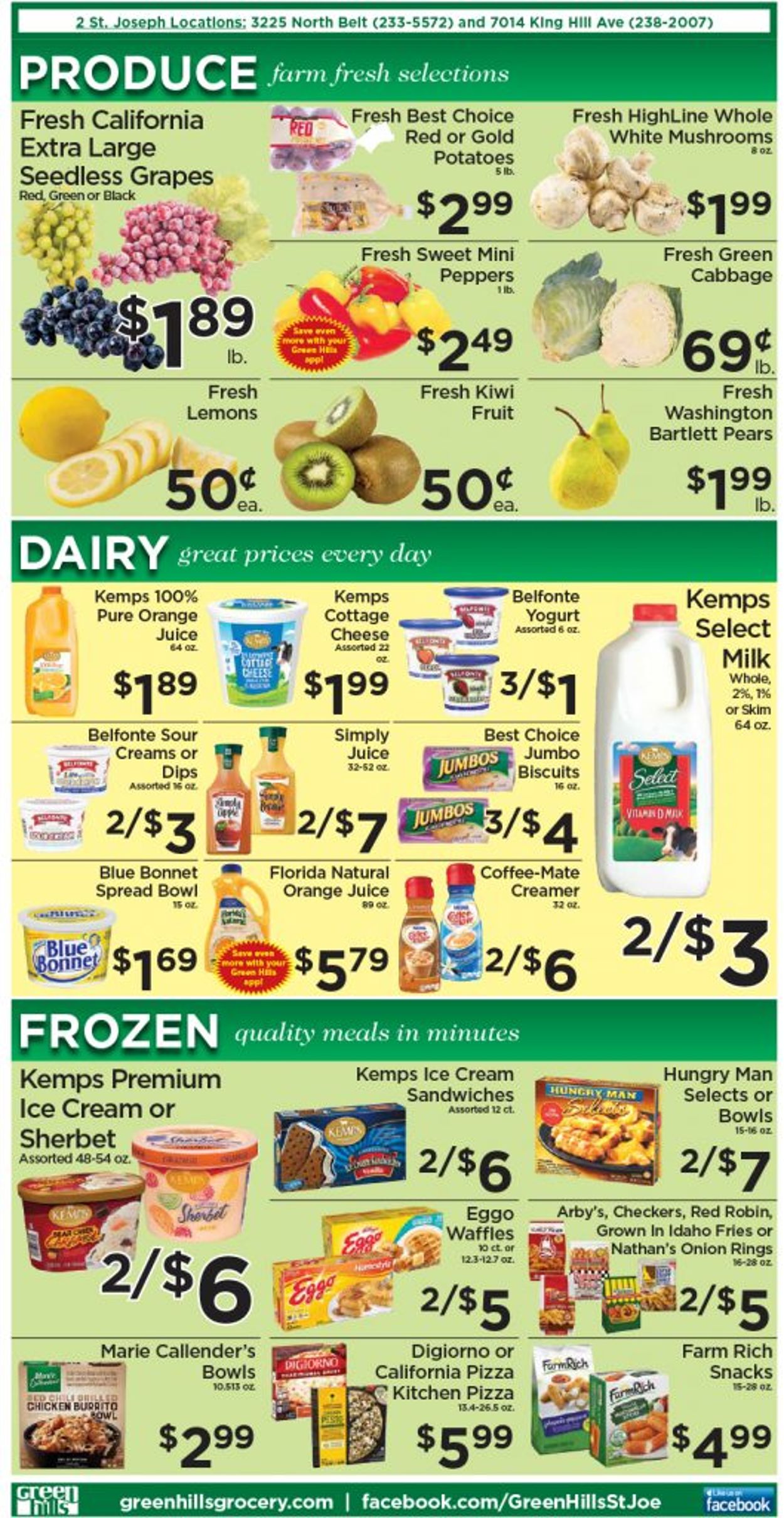 Green Hills Grocery Weekly Ad Circular - valid 09/29-10/06/2021 (Page 2)