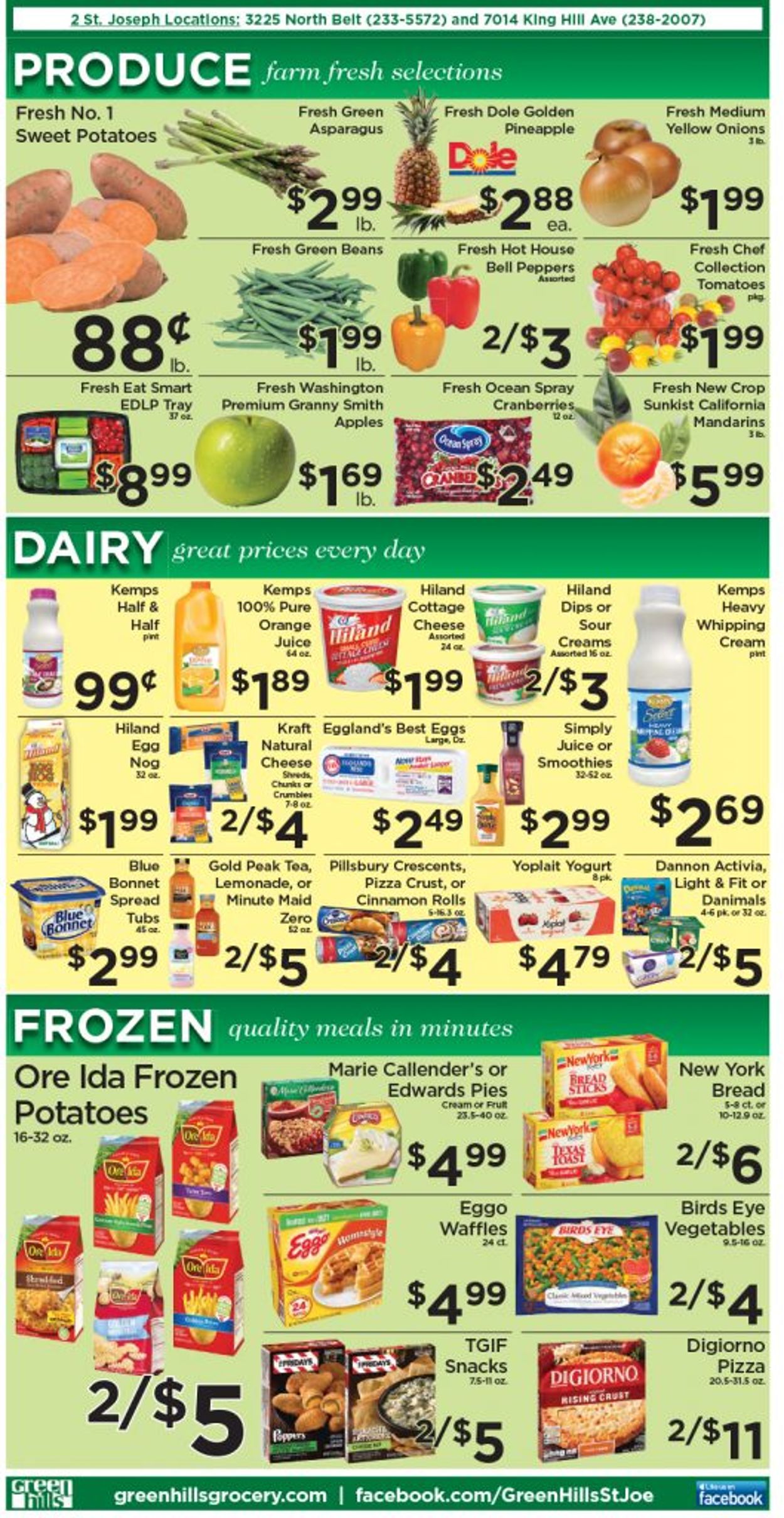 Green Hills Grocery Weekly Ad Circular - valid 11/17-11/24/2021 (Page 2)