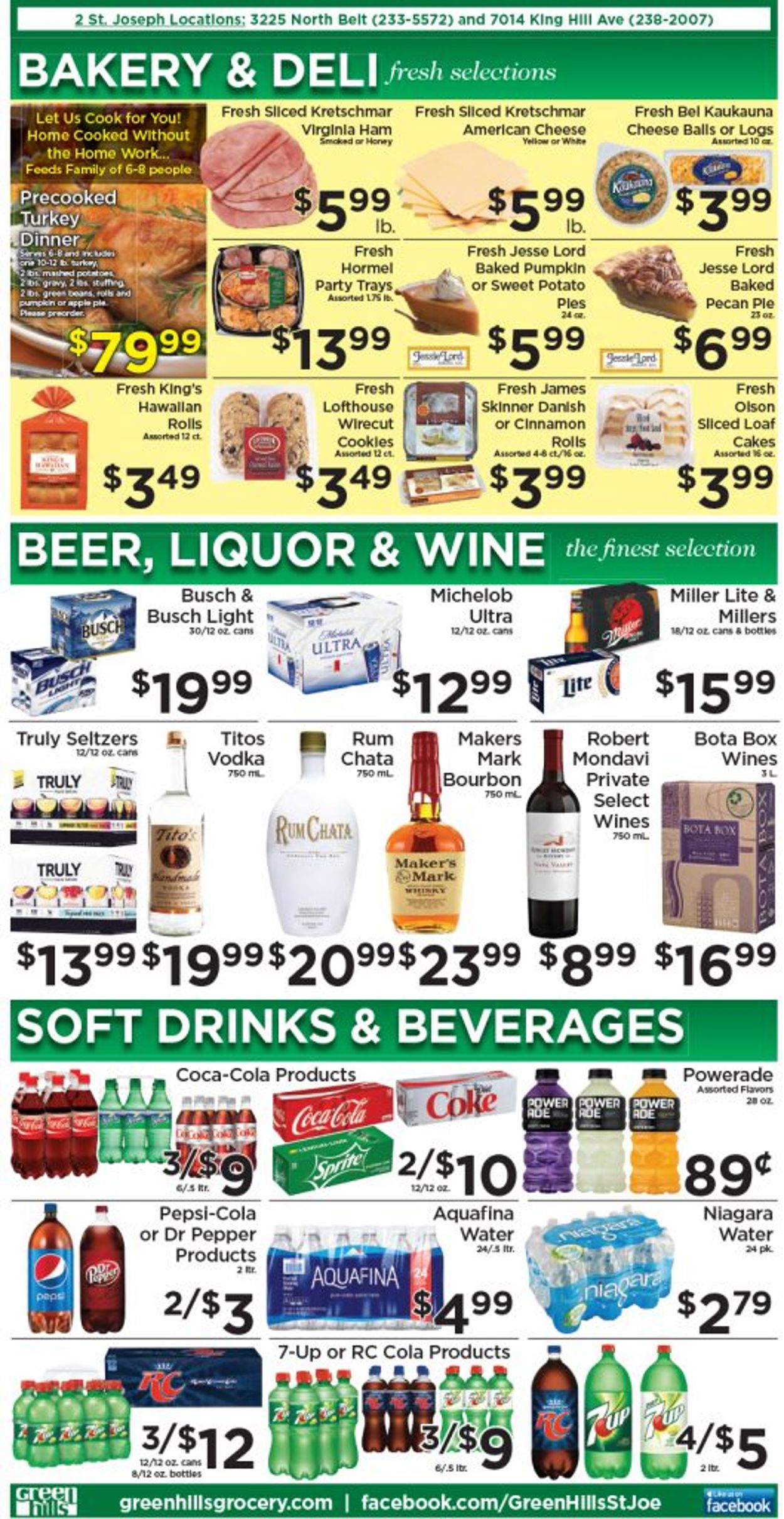 Green Hills Grocery Weekly Ad Circular - valid 11/17-11/24/2021 (Page 3)