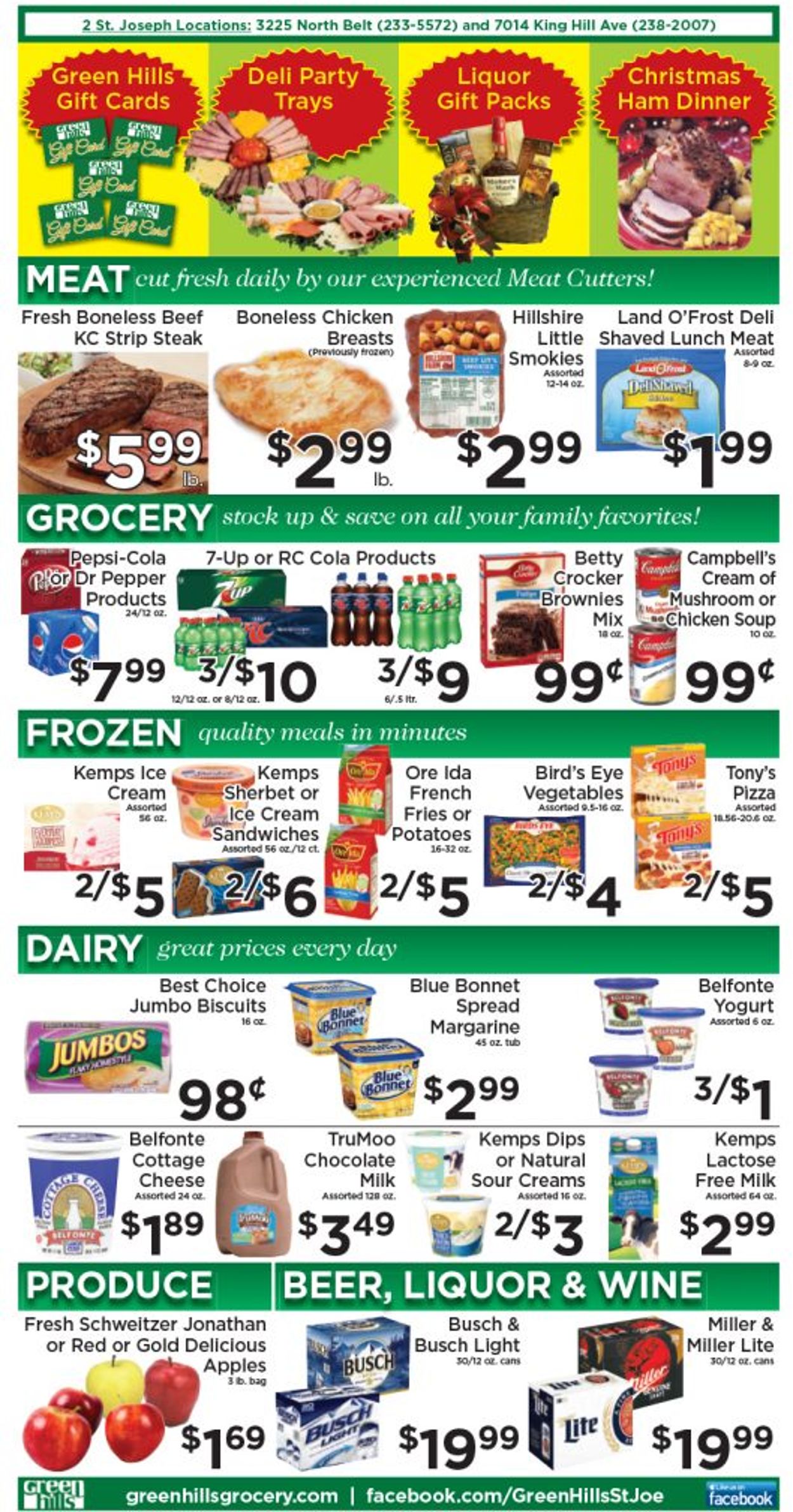 Green Hills Grocery Weekly Ad Circular - valid 11/26-11/30/2021 (Page 2)