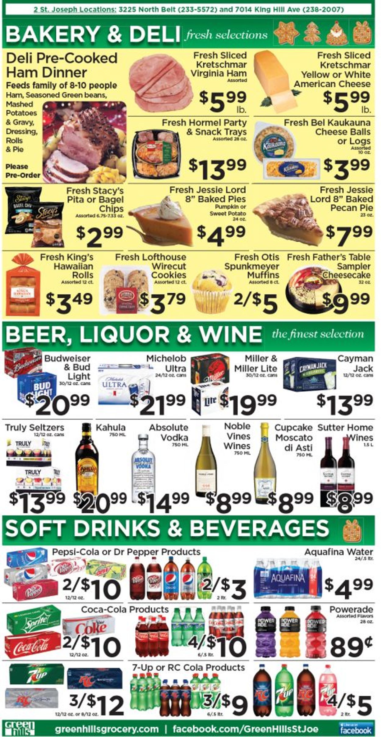 Green Hills Grocery Weekly Ad Circular - valid 12/22-12/28/2021 (Page 3)