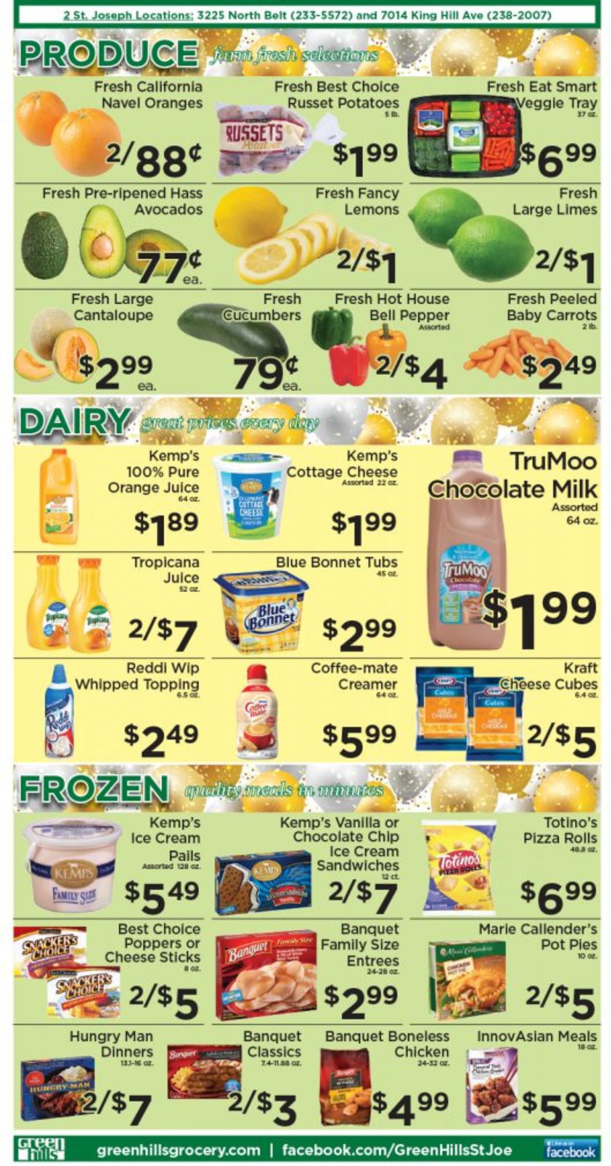 Green Hills Grocery Weekly Ad Circular - valid 12/29-01/04/2022 (Page 2)