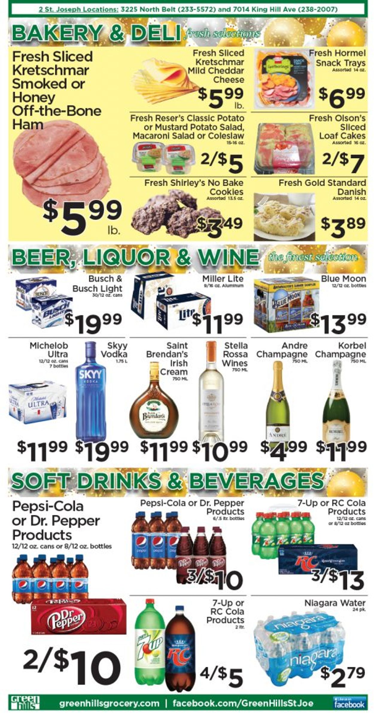 Green Hills Grocery Weekly Ad Circular - valid 12/29-01/04/2022 (Page 3)