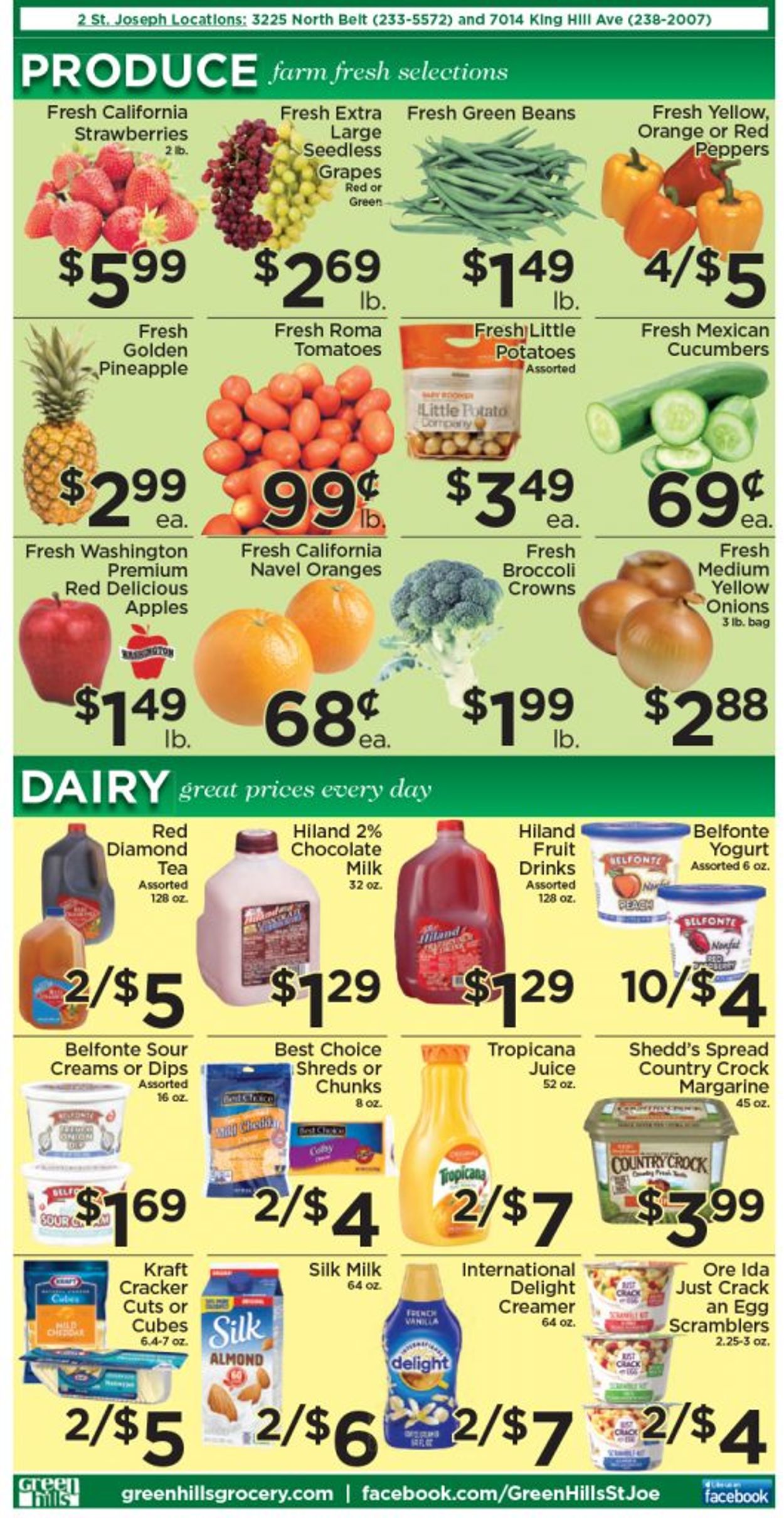 Green Hills Grocery Weekly Ad Circular - valid 03/16-03/22/2022 (Page 2)