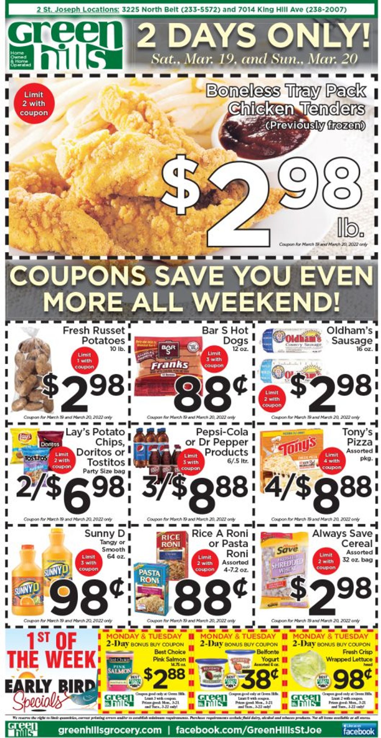 Green Hills Grocery Weekly Ad Circular - valid 03/16-03/22/2022 (Page 8)