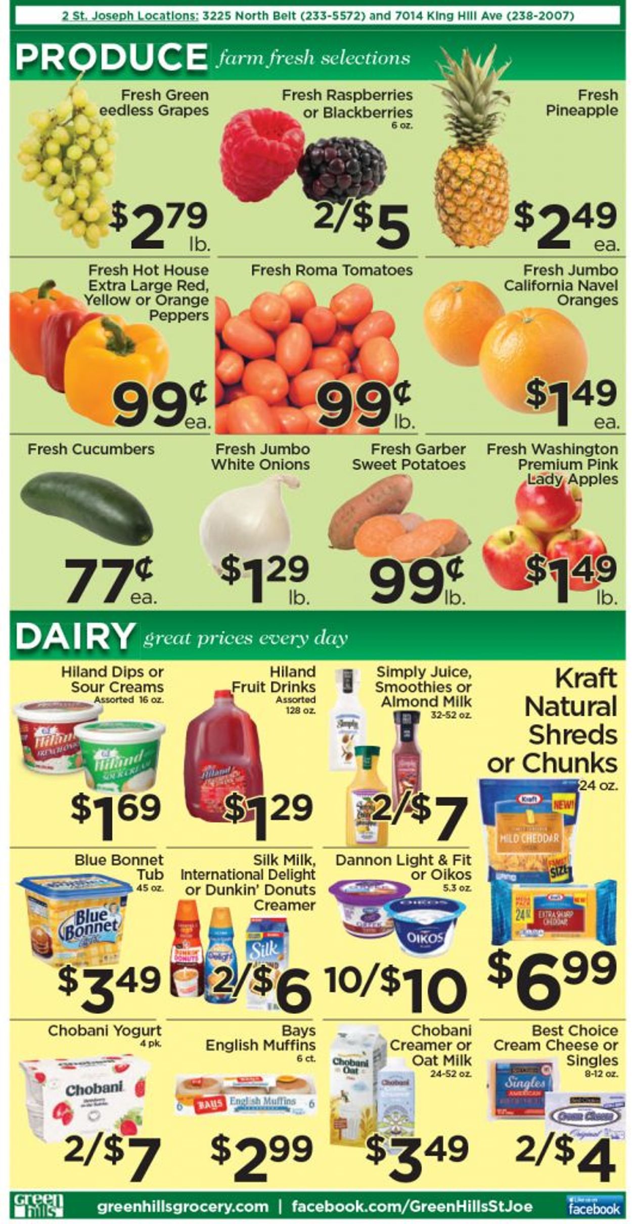 Green Hills Grocery Weekly Ad Circular - valid 03/30-04/05/2022 (Page 2)