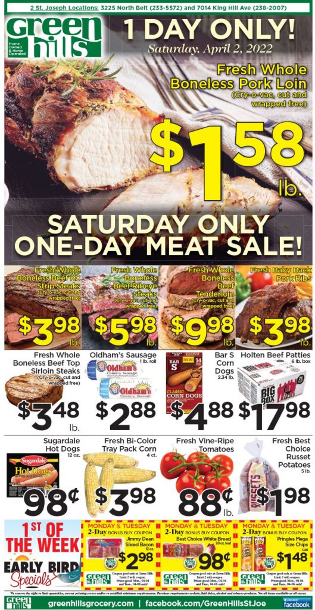 Green Hills Grocery Weekly Ad Circular - valid 03/30-04/05/2022 (Page 8)