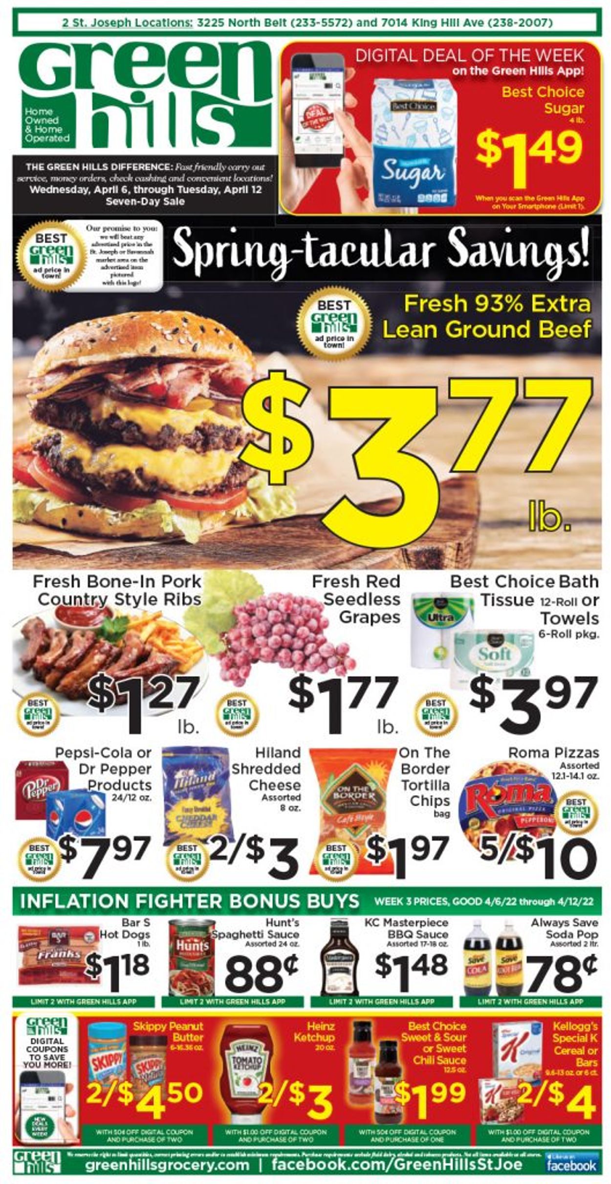 Green Hills Grocery Weekly Ad Circular - valid 04/06-04/12/2022 (Page 8)