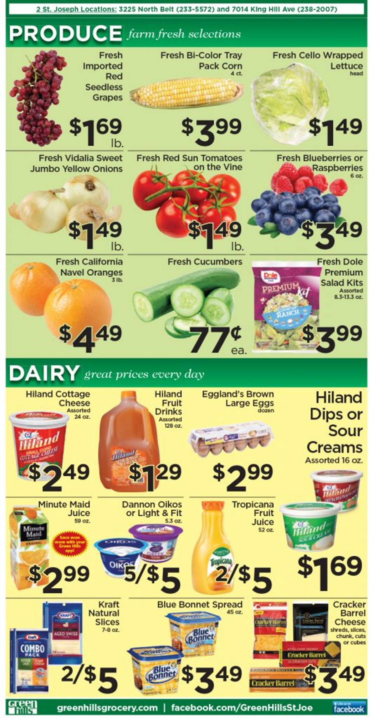 Green Hills Grocery Weekly Ad Circular - valid 04/27-05/03/2022 (Page 2)