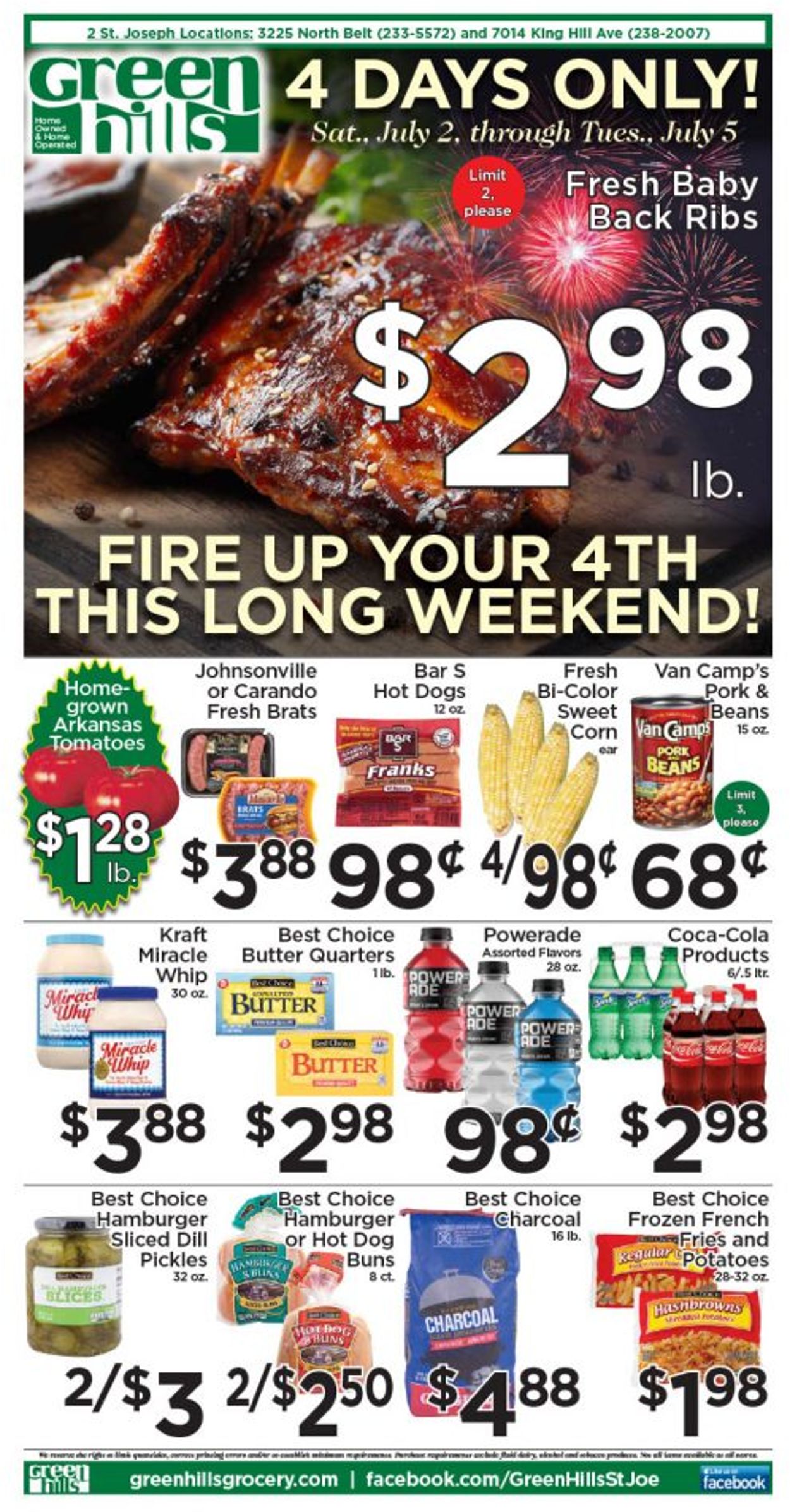 Green Hills Grocery - 4th of July Sale Weekly Ad Circular - valid 06/28-07/04/2022 (Page 8)