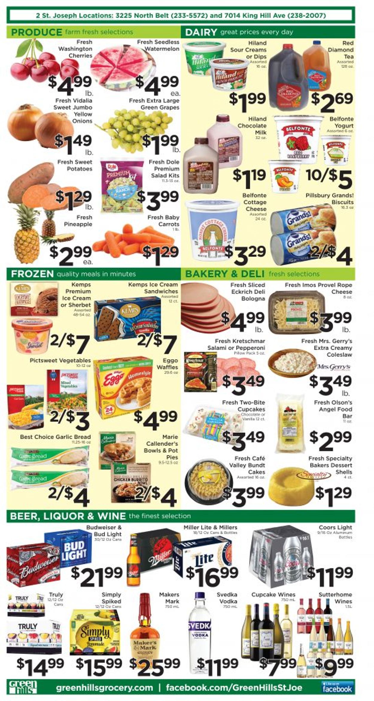 Green Hills Grocery Weekly Ad Circular - valid 07/06-07/12/2022 (Page 2)