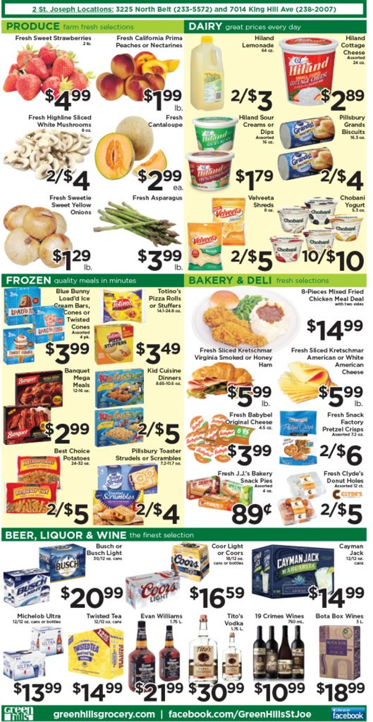 Green Hills Grocery Weekly Ad Circular - valid 08/03-08/09/2022 (Page 2)