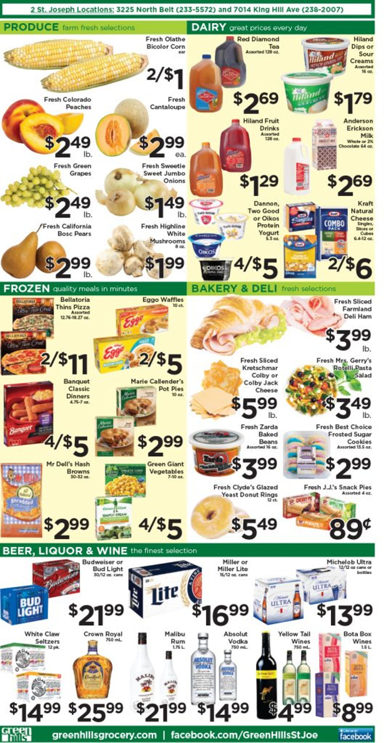 Green Hills Grocery Weekly Ad Circular - valid 08/17-08/23/2022 (Page 2)