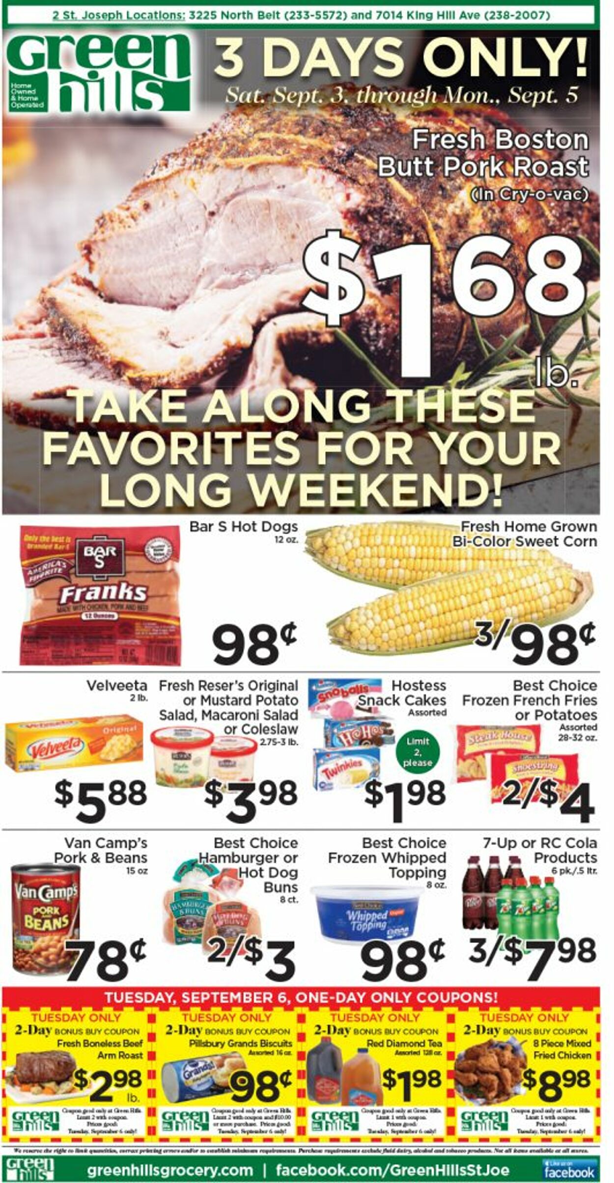 Green Hills Grocery Weekly Ad Circular - valid 08/31-09/06/2022 (Page 8)