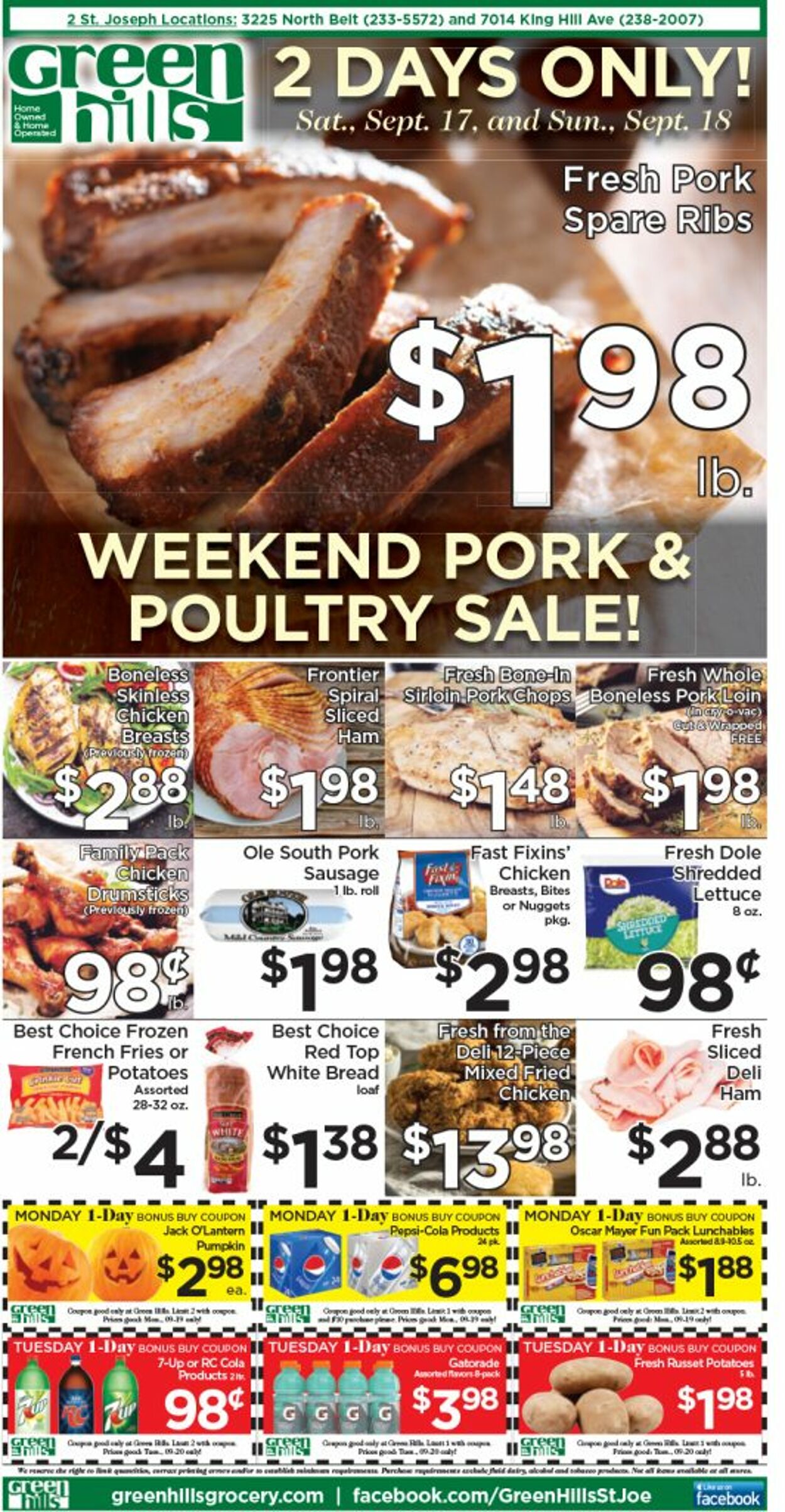Green Hills Grocery Weekly Ad Circular - valid 09/14-09/20/2022 (Page 4)