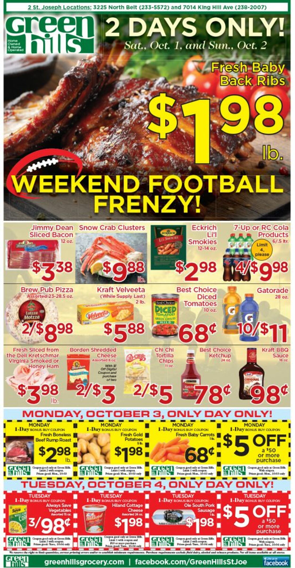 Green Hills Grocery Weekly Ad Circular - valid 09/28-10/04/2022 (Page 4)