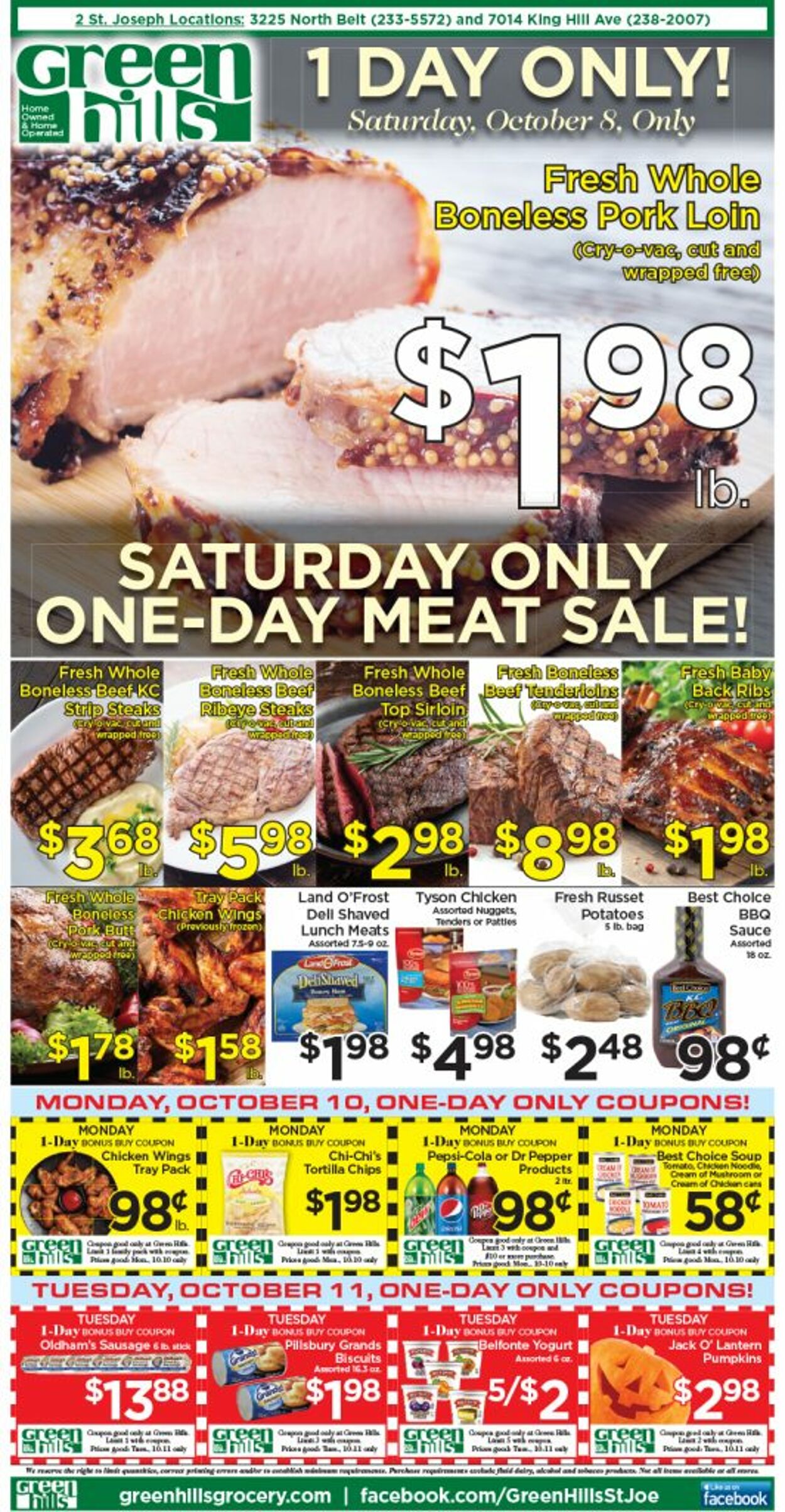 Green Hills Grocery Weekly Ad Circular - valid 10/05-10/11/2022 (Page 4)