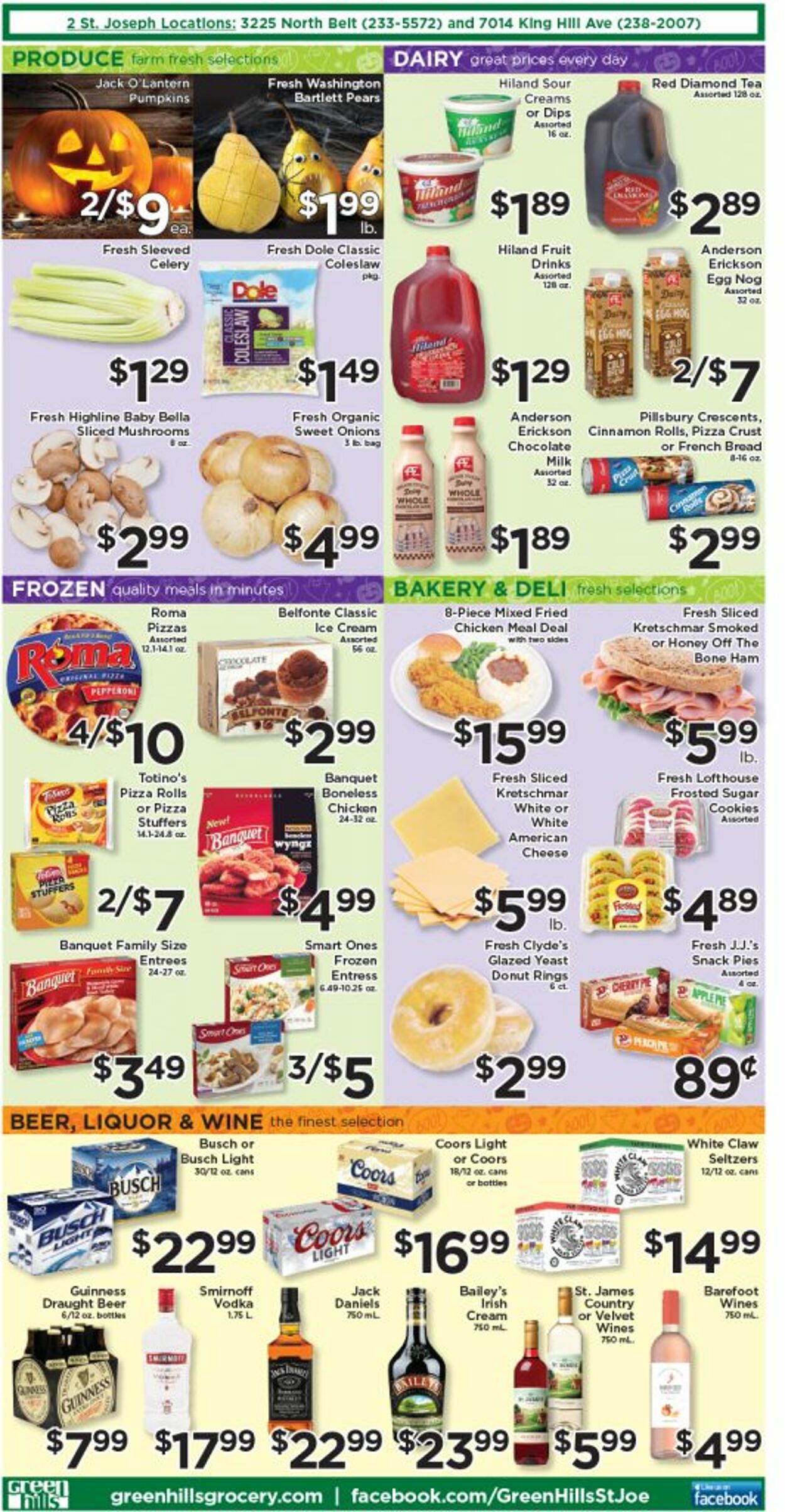 Green Hills Grocery Weekly Ad Circular - valid 10/26-11/01/2022 (Page 2)