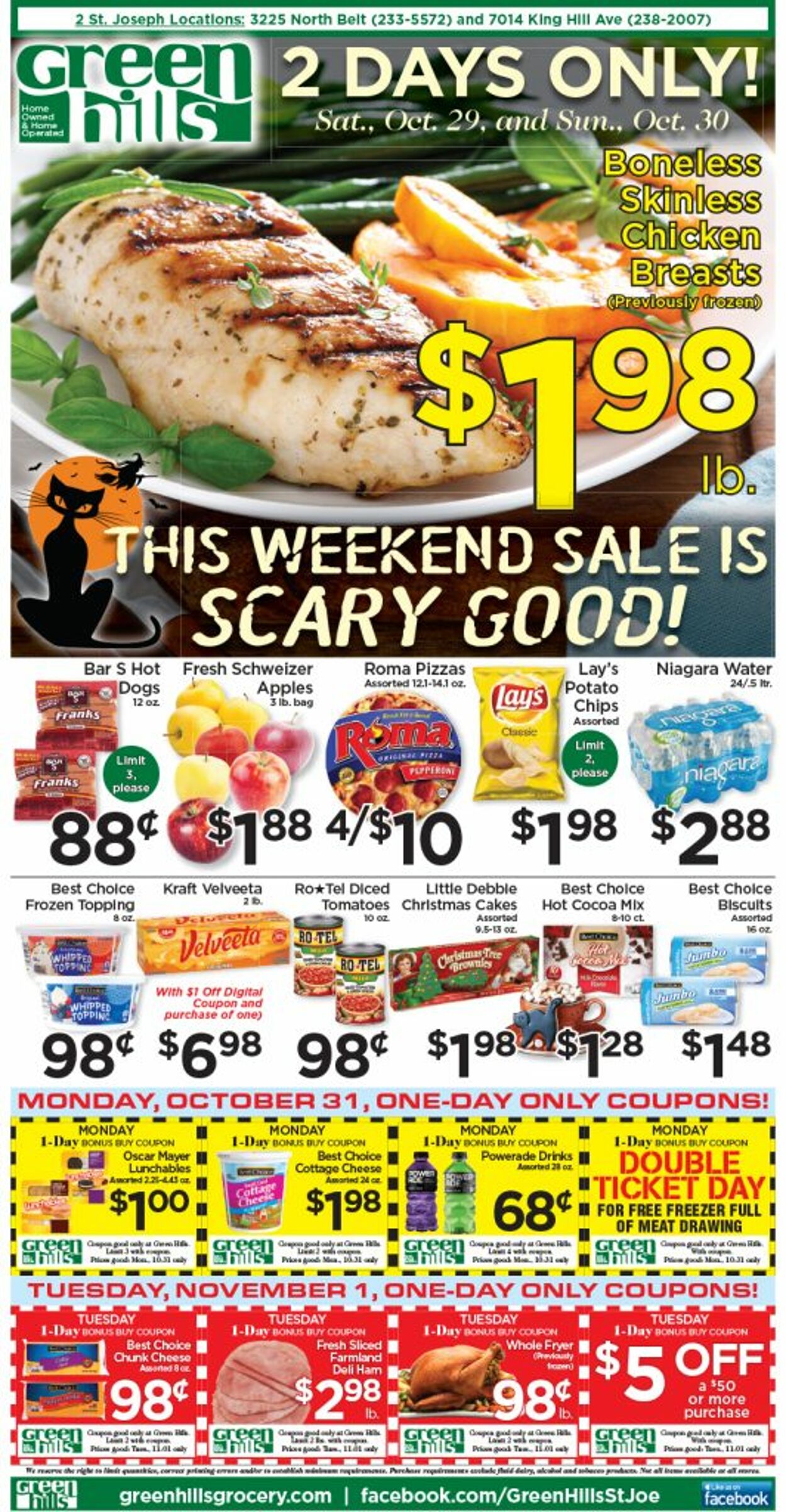 Green Hills Grocery Weekly Ad Circular - valid 10/26-11/01/2022 (Page 4)