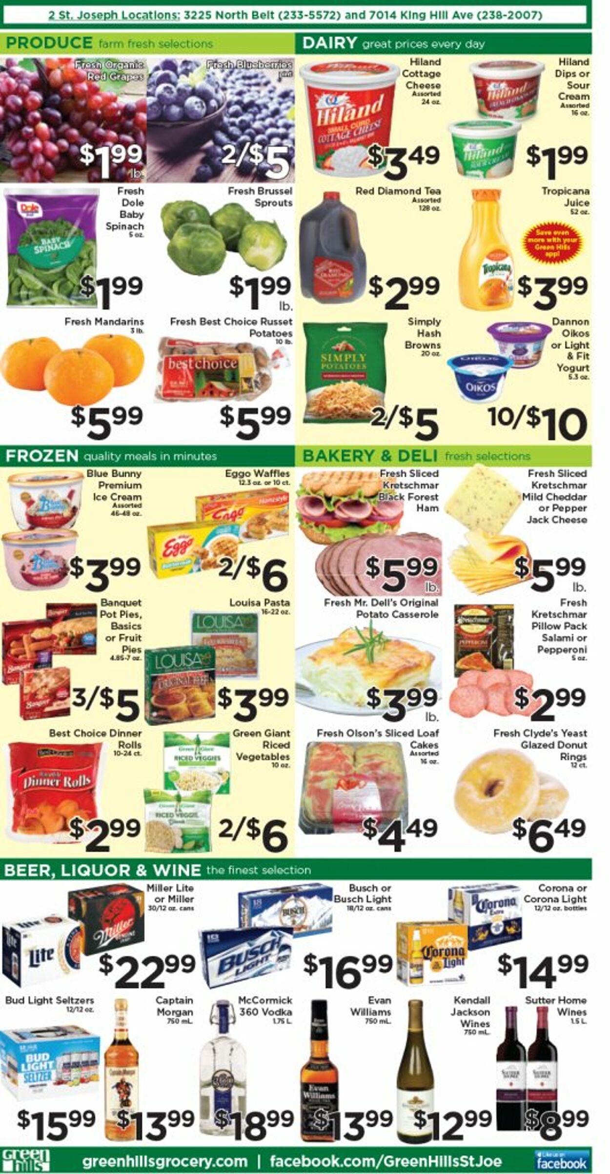 Green Hills Grocery Weekly Ad Circular - valid 11/02-11/08/2022 (Page 2)