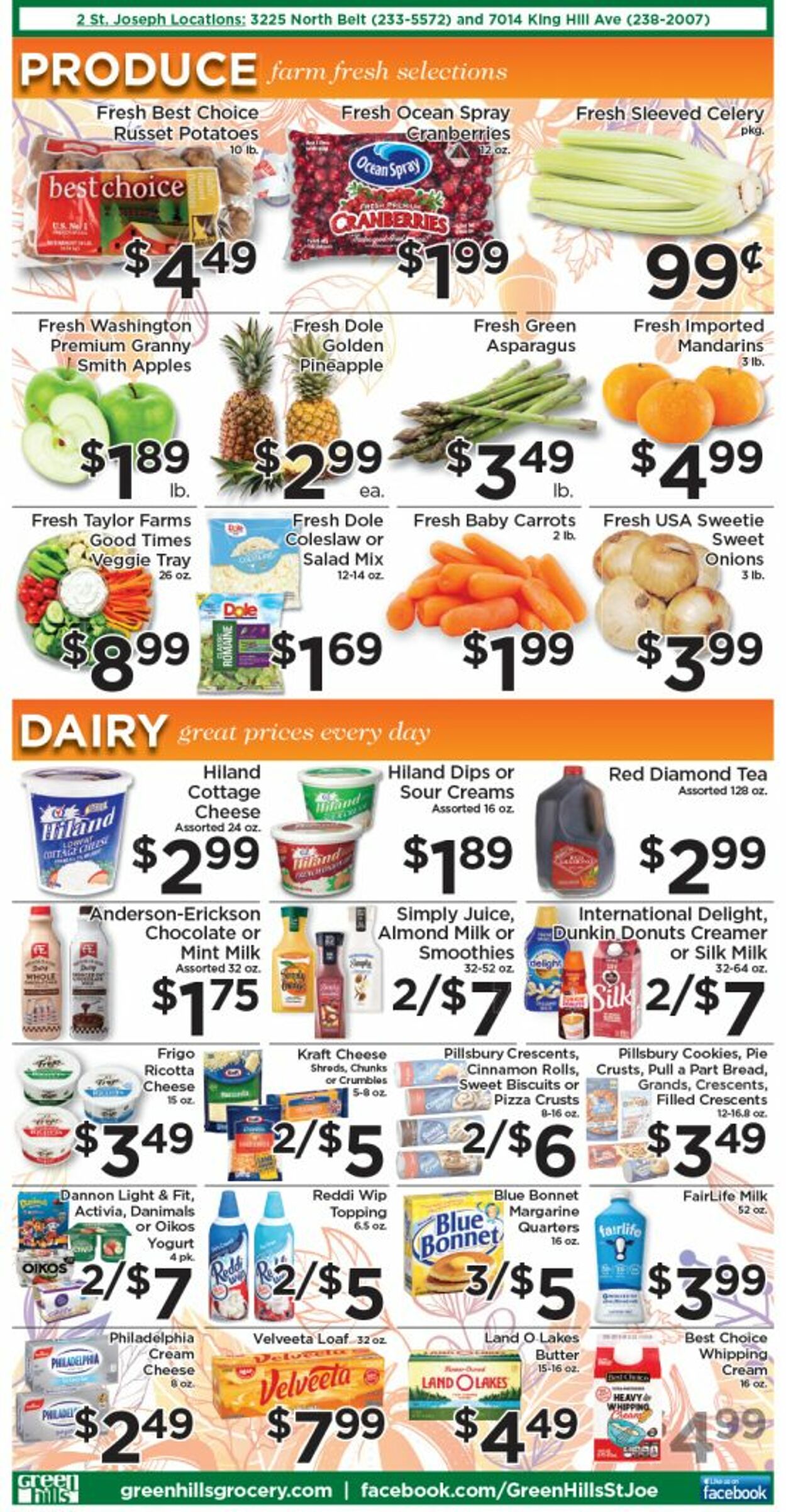 Green Hills Grocery Weekly Ad Circular - valid 11/14-11/20/2022 (Page 2)