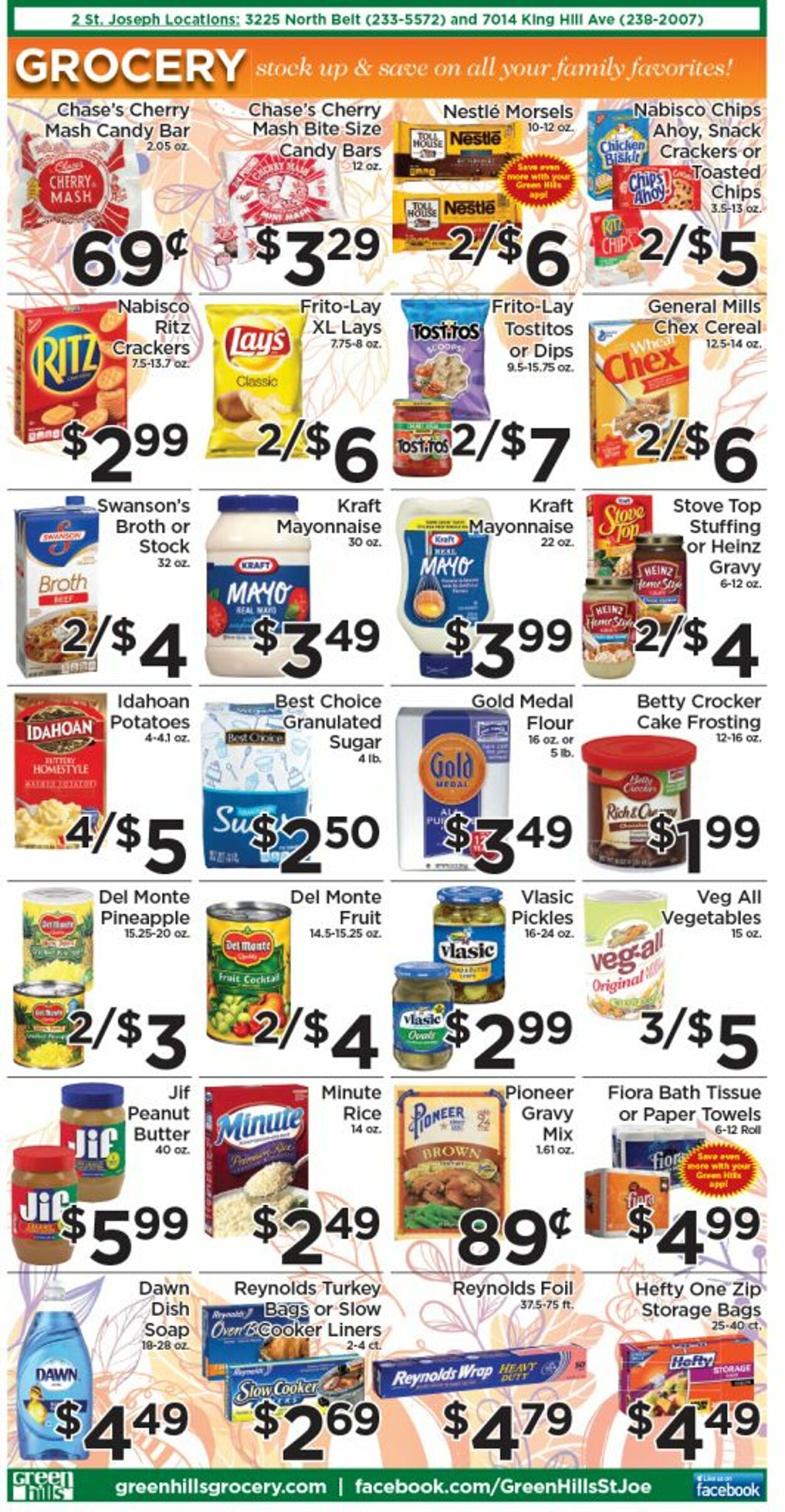 Green Hills Grocery Weekly Ad Circular - valid 11/14-11/20/2022 (Page 6)