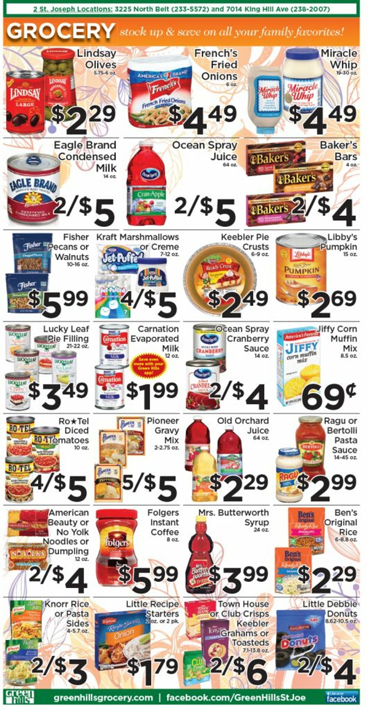 Green Hills Grocery Weekly Ad Circular - valid 11/14-11/20/2022 (Page 7)